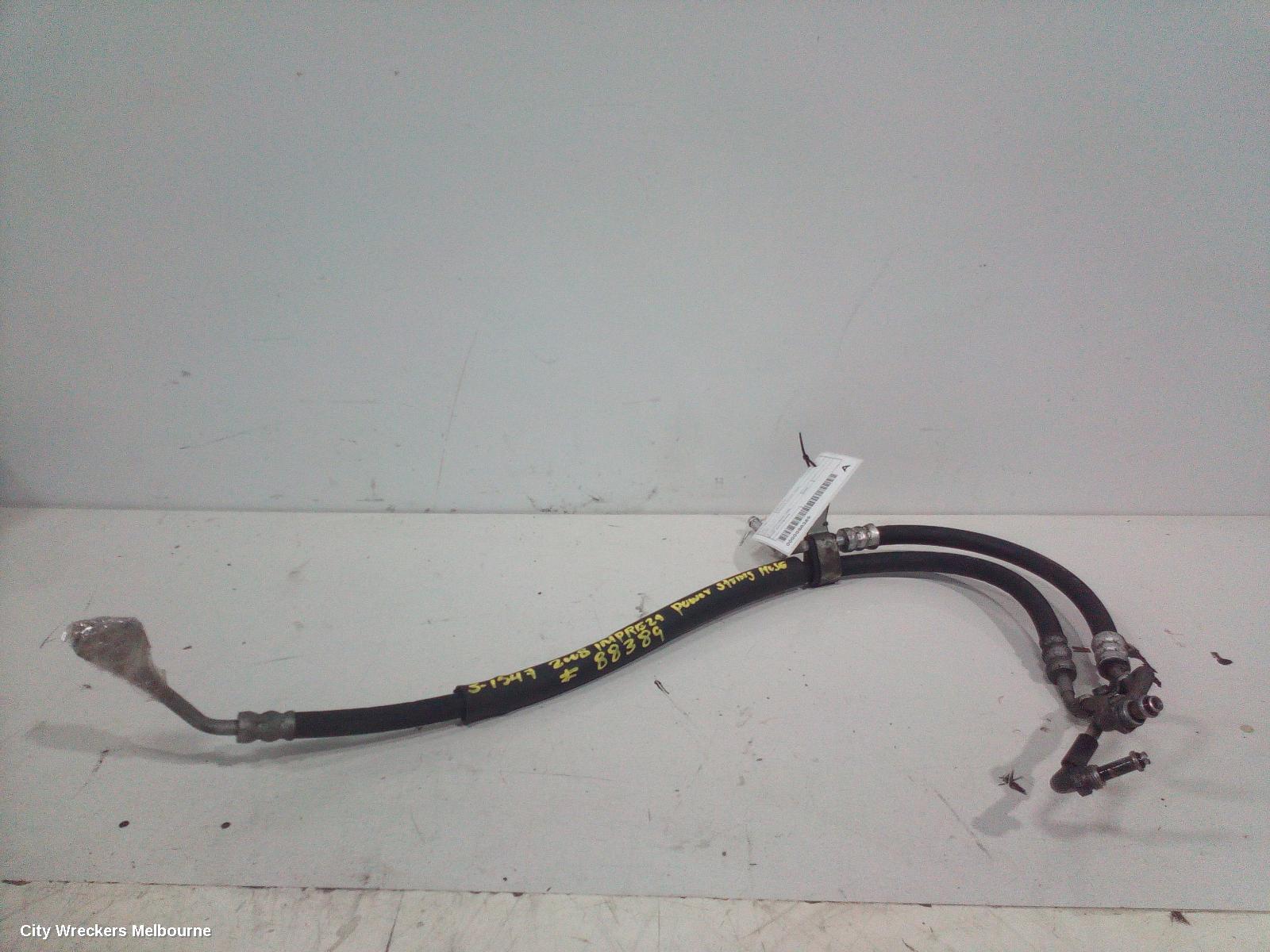 SUBARU IMPREZA POWER STEER HOSE, PETROL, 2.0, EJ20, QUAD CAM VVT, HIGH PRESSURE LINE, G3, 04/2007 - 11/2011 - Image 1