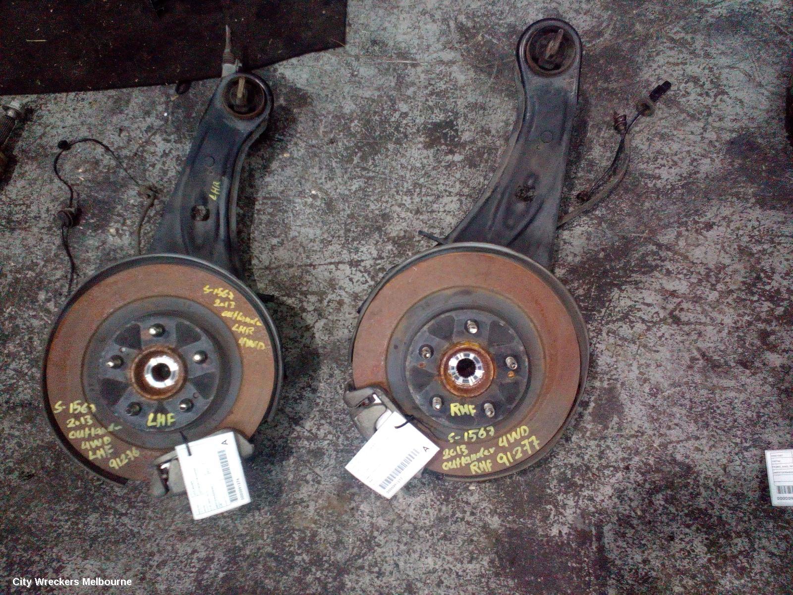 MITSUBISHI OUTLANDER RIGHT REAR HUB ASSEMBLY, ZJ-ZL, AWD, 10/2012 ONWARDS - Image 3