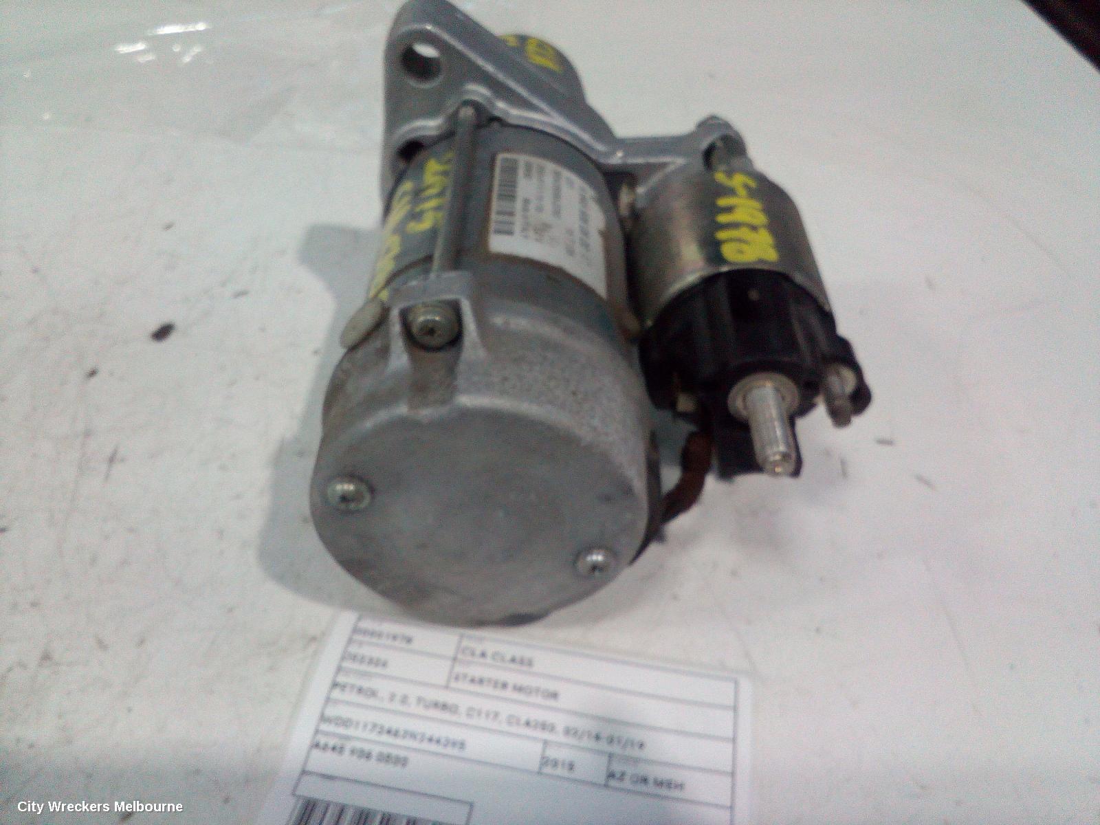 MERCEDES CLA CLASS STARTER, PETROL, 2.0, TURBO, C117, CLA250, 02/2014 - 01/2019 - Image 3