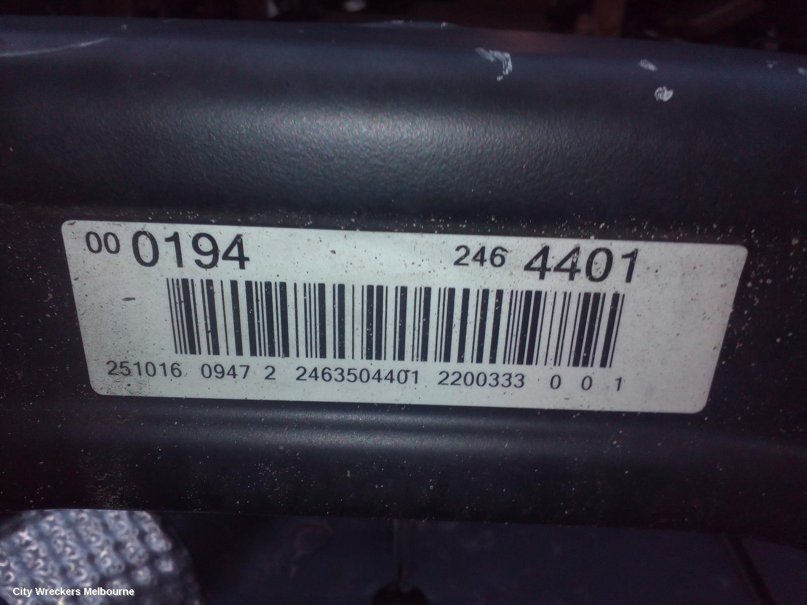 MERCEDES CLA CLASS R BEAM/CRADLE/XMEMBR, CROSSMEMBER, FWD, NON AMG, C117/X117, 10/2013 - 01/2019 - Image 3