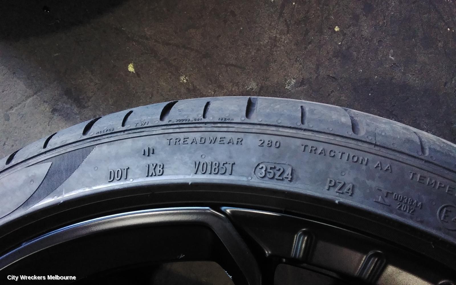 HYUNDAI I30 WHEEL MAG, FACTORY, 19X8IN, 5 V SPOKE, BLACK, CN7, SEDAN (S.KOREA VIN KMHL), 03/2023 ONWARDS - Image 2