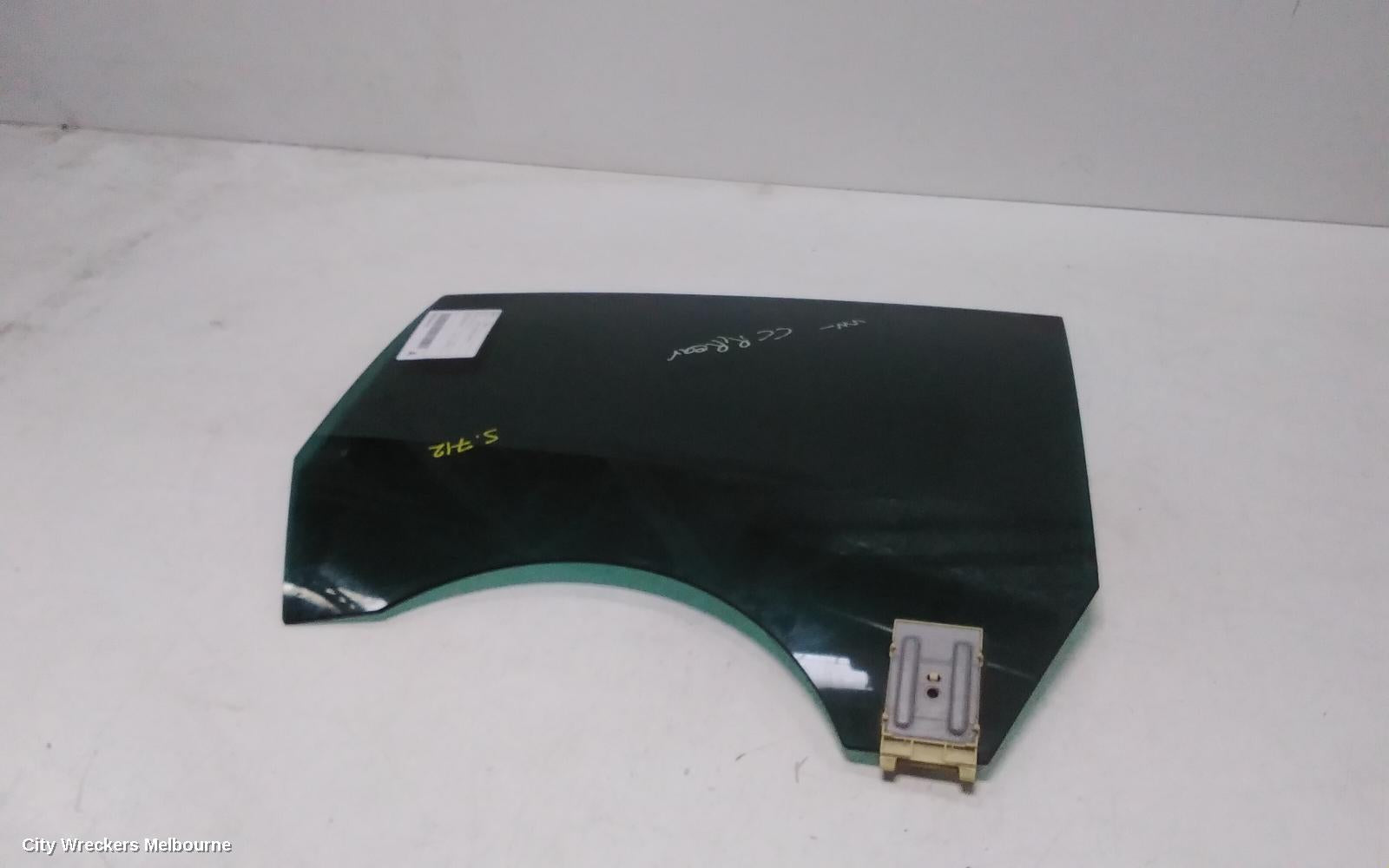 VOLKSWAGEN PASSAT RIGHT REAR DOOR WINDOW, 3CC, SEDAN, 08/2008 - 12/2016 - Image 3