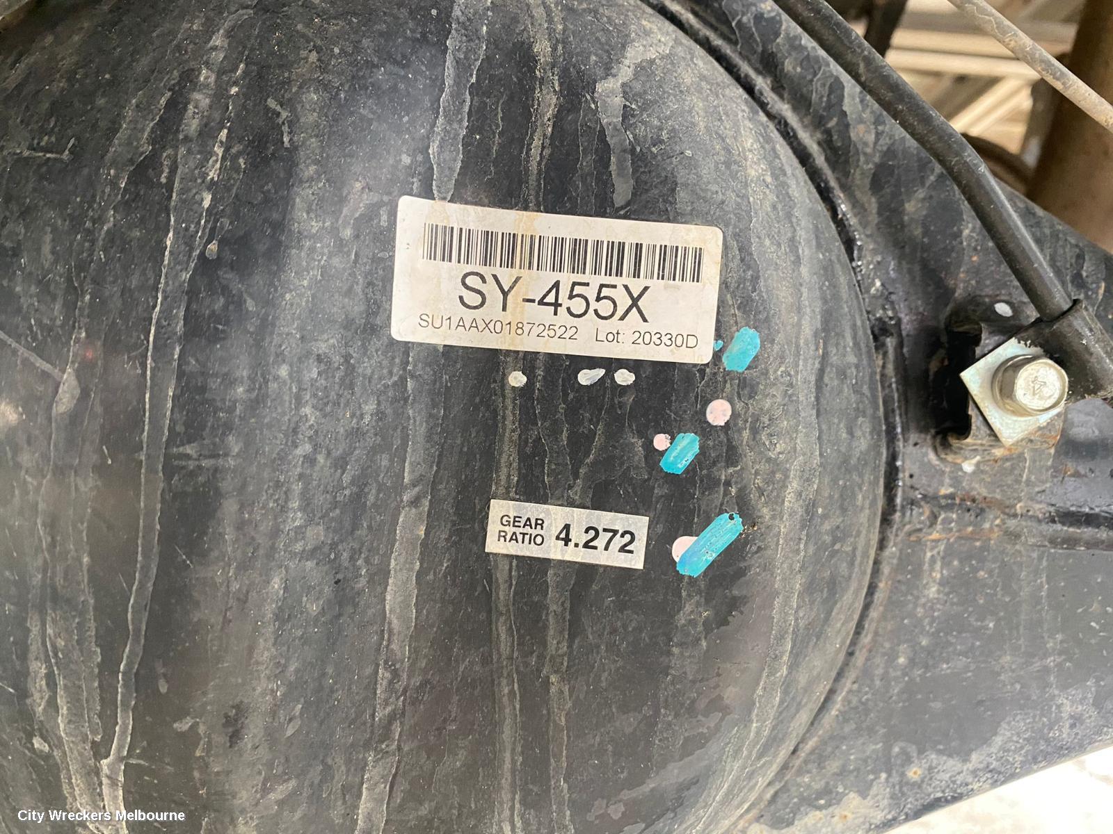 MITSUBISHI TRITON REAR DIFF ASSEMBLY, 2.4, DIESEL, AUTO T/M, 2WD/4WD, 4.272 RATIO, NON DIFF LOCK TYPE, MR, 11/2018 - 10/2023 - Image 1