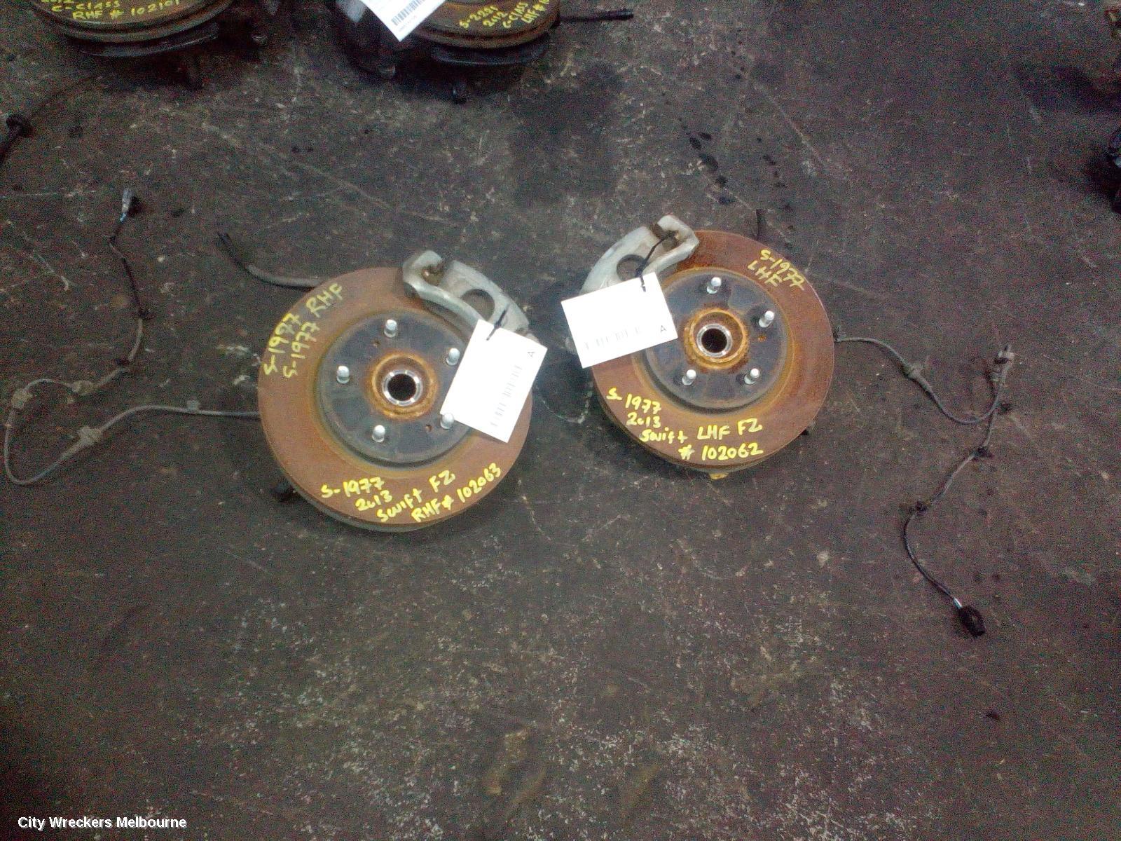 SUZUKI SWIFT LEFT FRONT HUB ASSEMBLY, FZ, 1.6, PETROL, SPORTS, 08/2010 - 03/2017 - Image 3