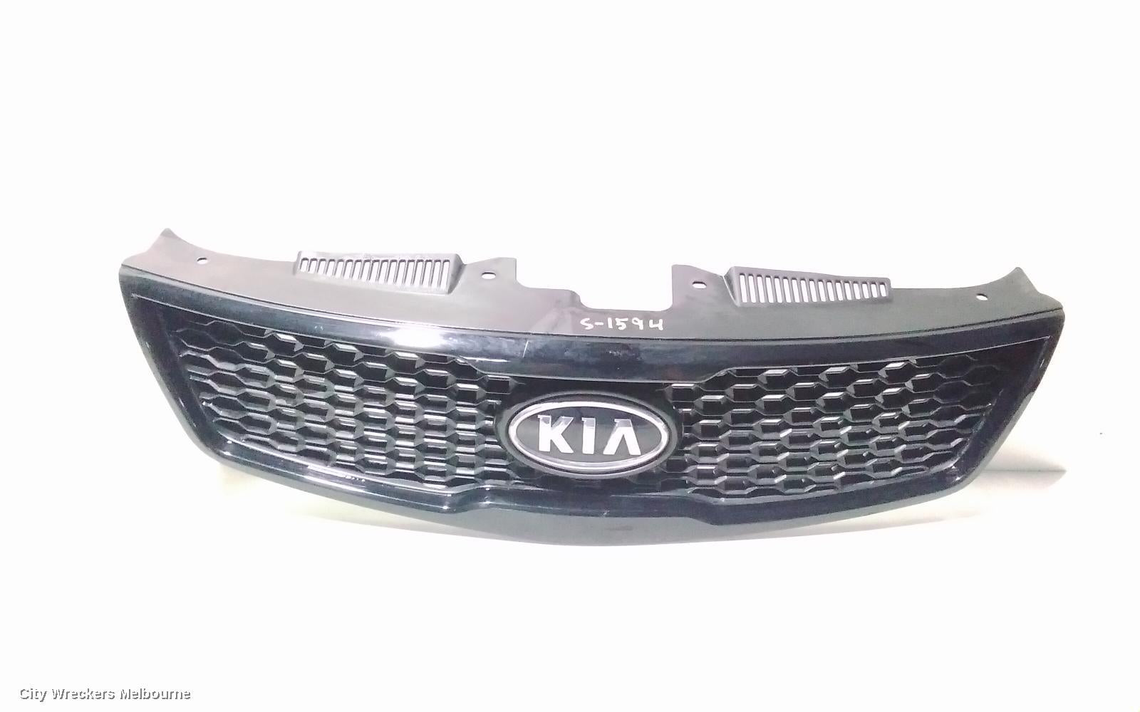 KIA CERATO GRILLE, RADIATOR GRILLE, TD, BLACK, COUPE/KOUP, 07/2009 - 03/2013 - Image 1