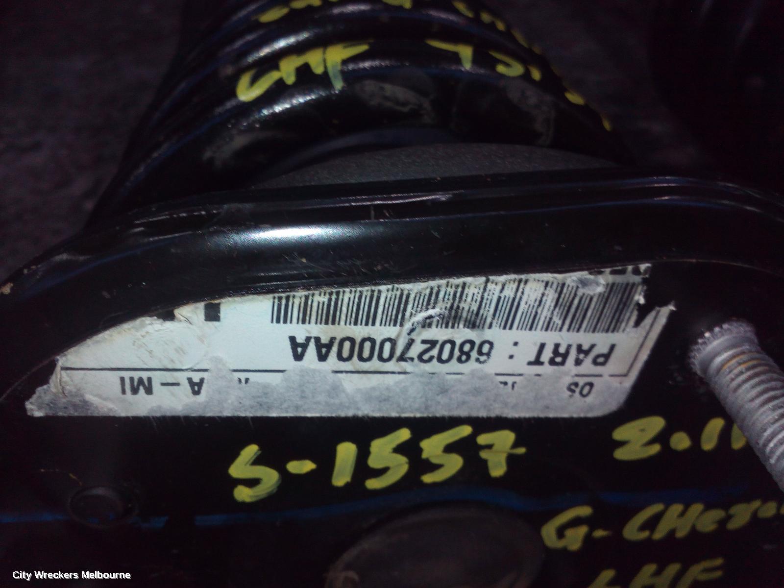 JEEP GRANDCHEROKEE LEFT FRONT STRUT, WK, STANDARD TYPE, 4WD, 10/2010 - 09/2016 - Image 1