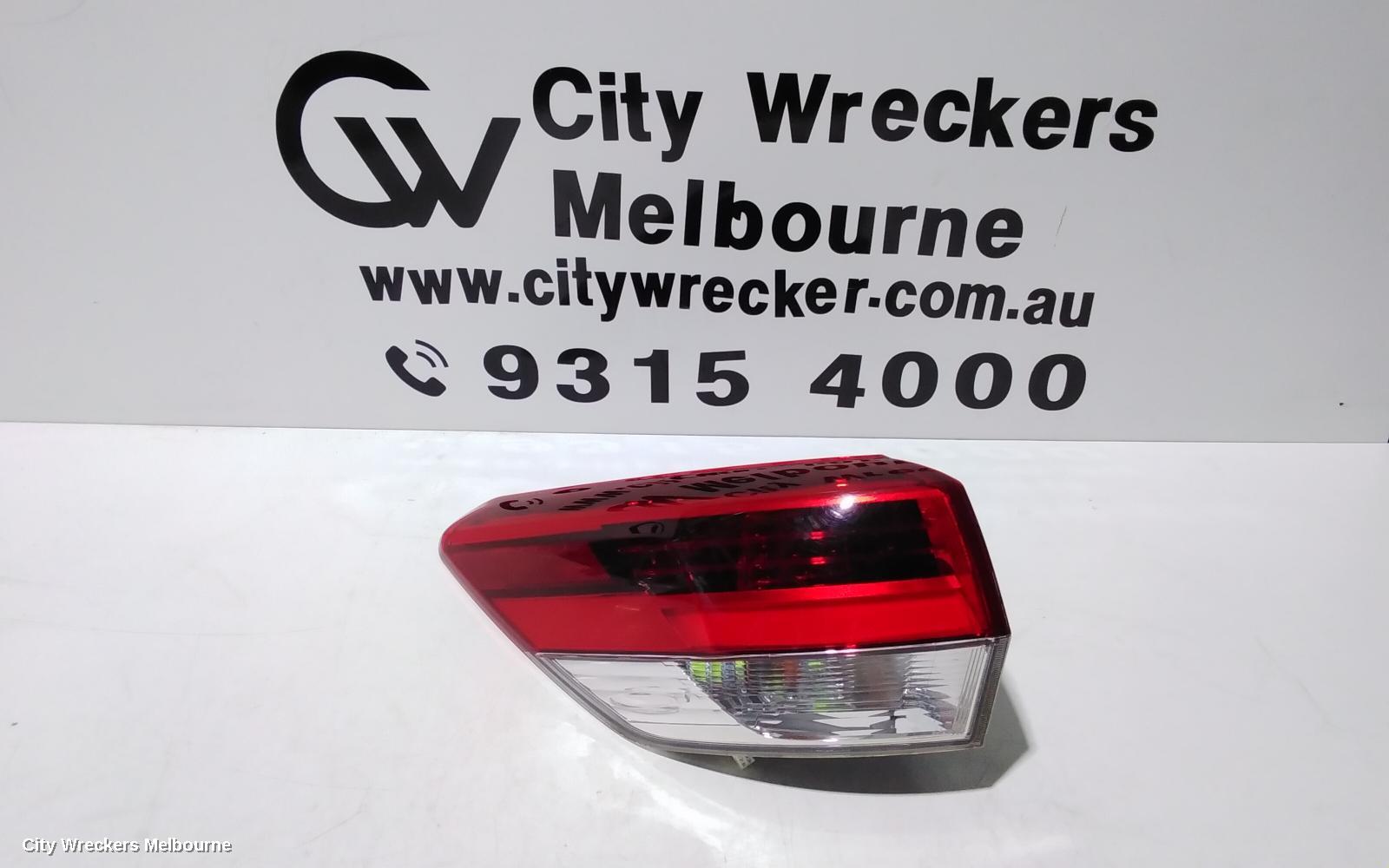 TOYOTA KLUGER LEFT TAILLIGHT, GSU50/GSU55, 11/2016 - 02/2021 - Image 1