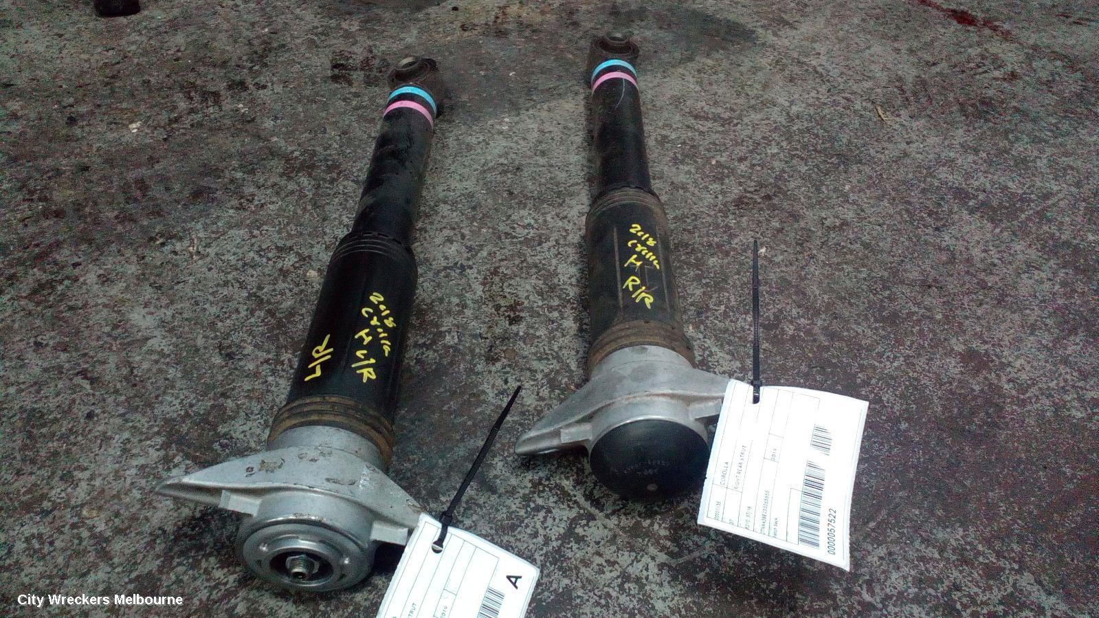TOYOTA COROLLA LEFT REAR STRUT, E210, HATCH, NON ZR TYPE, 07/2018 ONWARDS - Image 1
