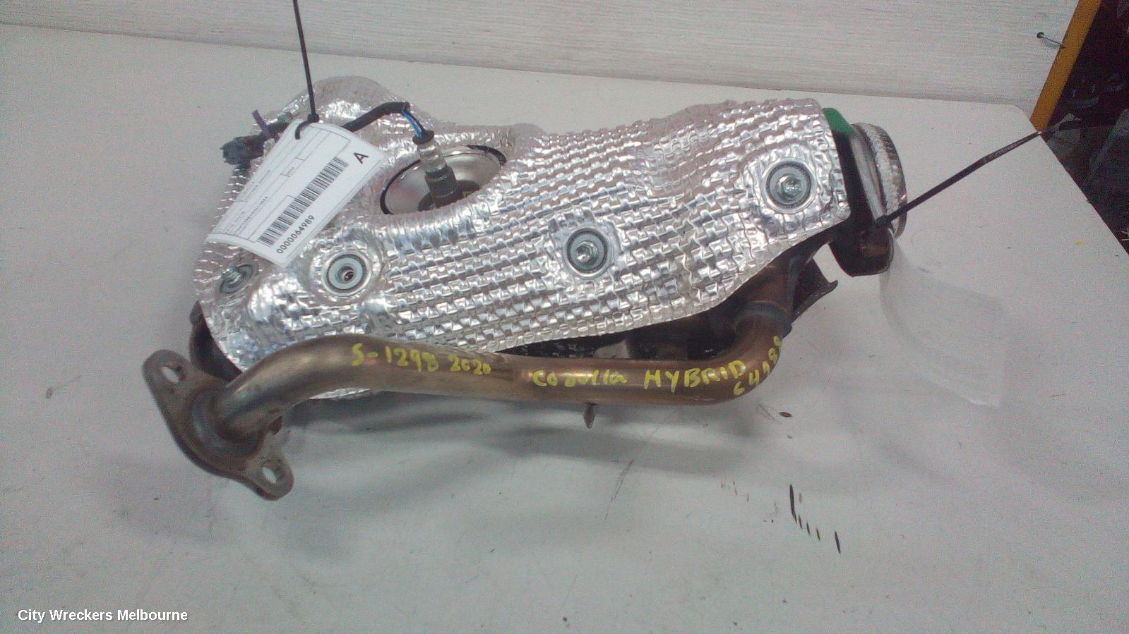 TOYOTA COROLLA CATALYTIC CONVERTER, MANIFOLD-CAT TYPE, 1.8, PETROL, E210, 07/2018 ONWARDS - Image 1