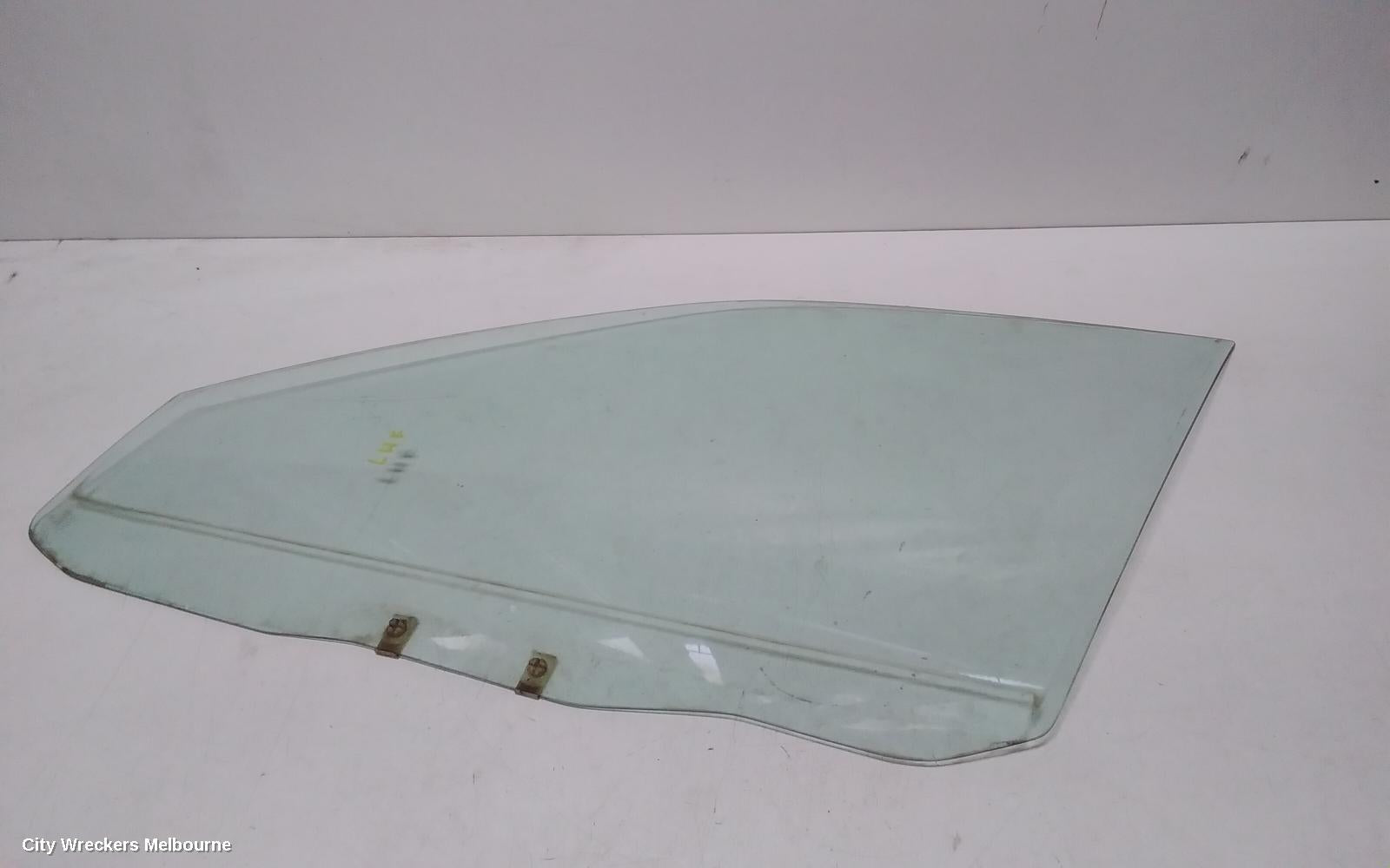 MITSUBISHI LANCER LEFT FRONT DOOR WINDOW, CE, SEDAN, GREEN TINT, 07/1996 - 08/2003 - Image 1