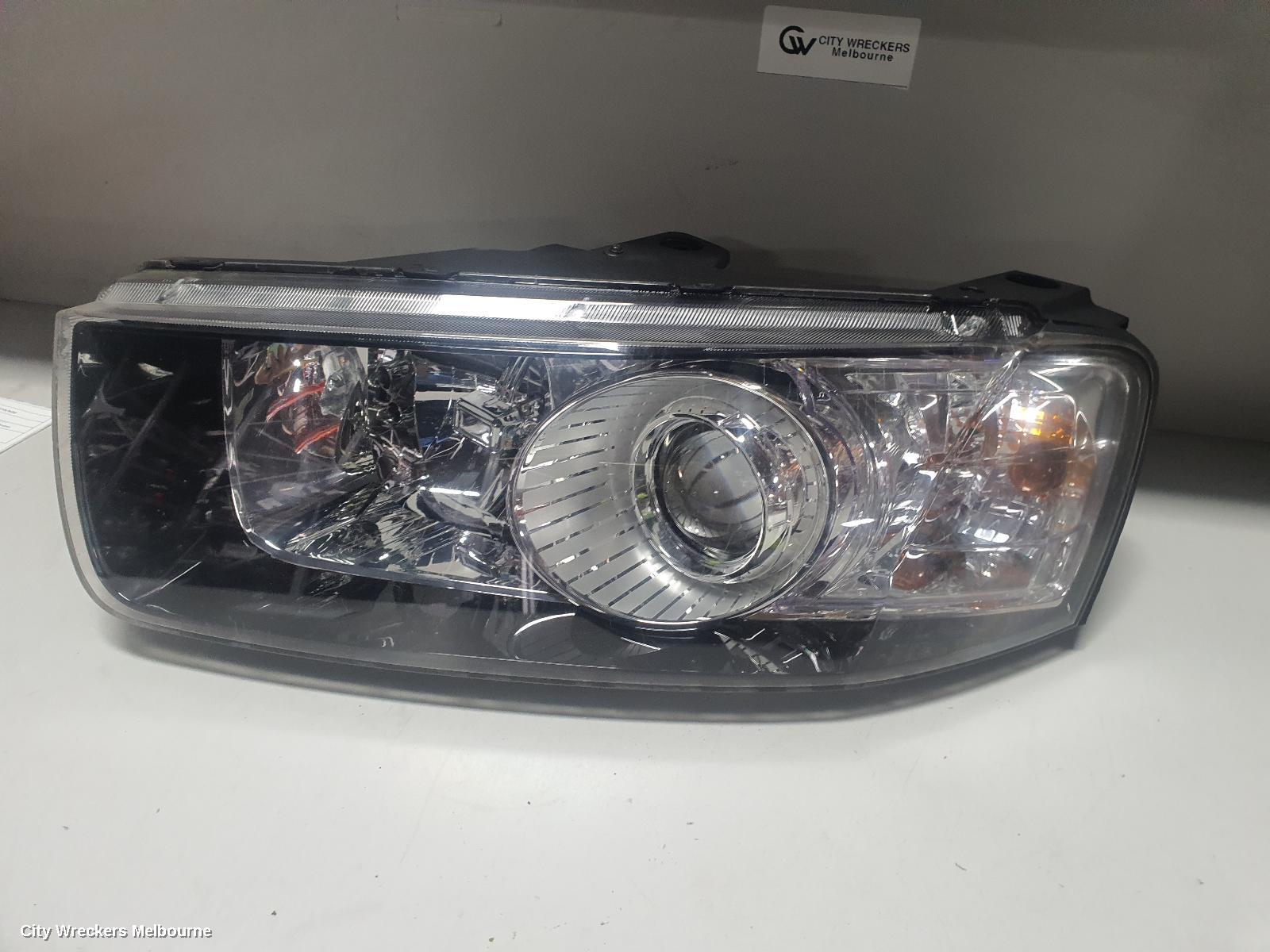 HOLDEN CAPTIVA LEFT HEADLAMP, CG, CAPTIVA 7 (4TH VIN = C), GREY SURROUND, 01/2011 - 09/2015 - Image 2