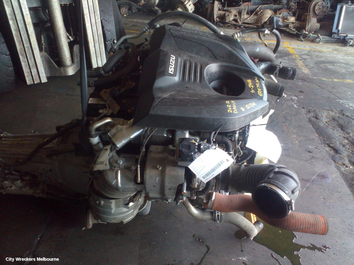 ISUZU DMAX ENGINE, DIESEL, 3.0, TURBO, 4JJ3-TCX, 4WD, RG, 07/2020 ONWARDS - Image 2