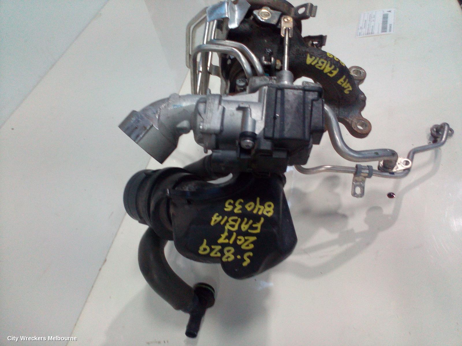 SKODA FABIA TURBO SUPERCHARGER, EXHAUST MANIFOLD, PETROL, 1.2, CJZC/CJZD CODE, NJ, 01/2015 ONWARDS 04/2017 - Image 2
