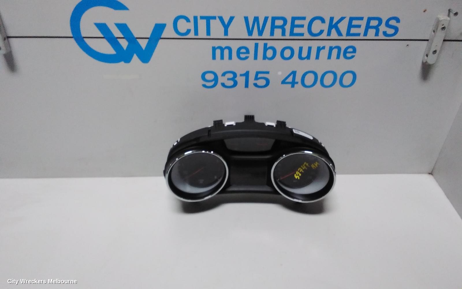 HOLDEN COMMODORE INSTRUMENT CLUSTER, INSTRUMENT CLUSTER, AUTO T/M, PETROL, ZB, 10/2017 - 12/2020 - Image 1
