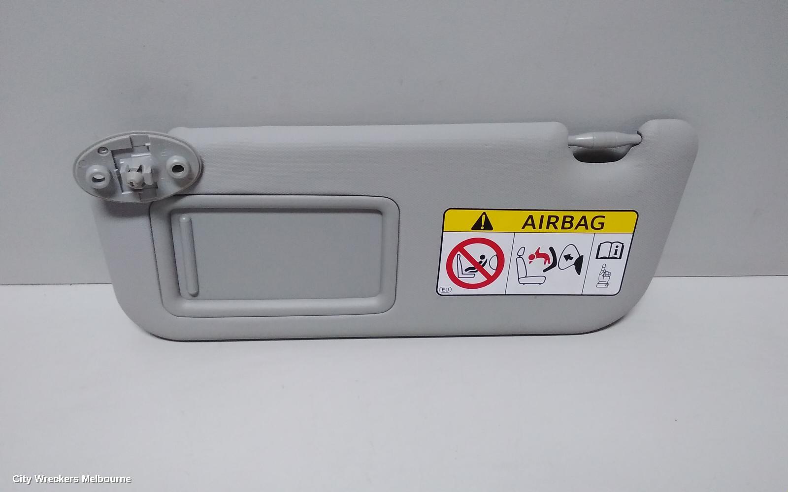 TOYOTA COROLLA SUNVISOR, ZRE182R, LH SIDE, 10/2012 - 06/2018 - Image 2