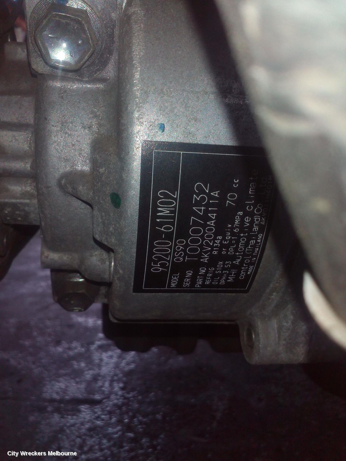 SUZUKI VITARA A/C COMPRESSOR, VITARA, LY (VIN TSM), 1.6, PETROL, 06/2015 ONWARDS - Image 1