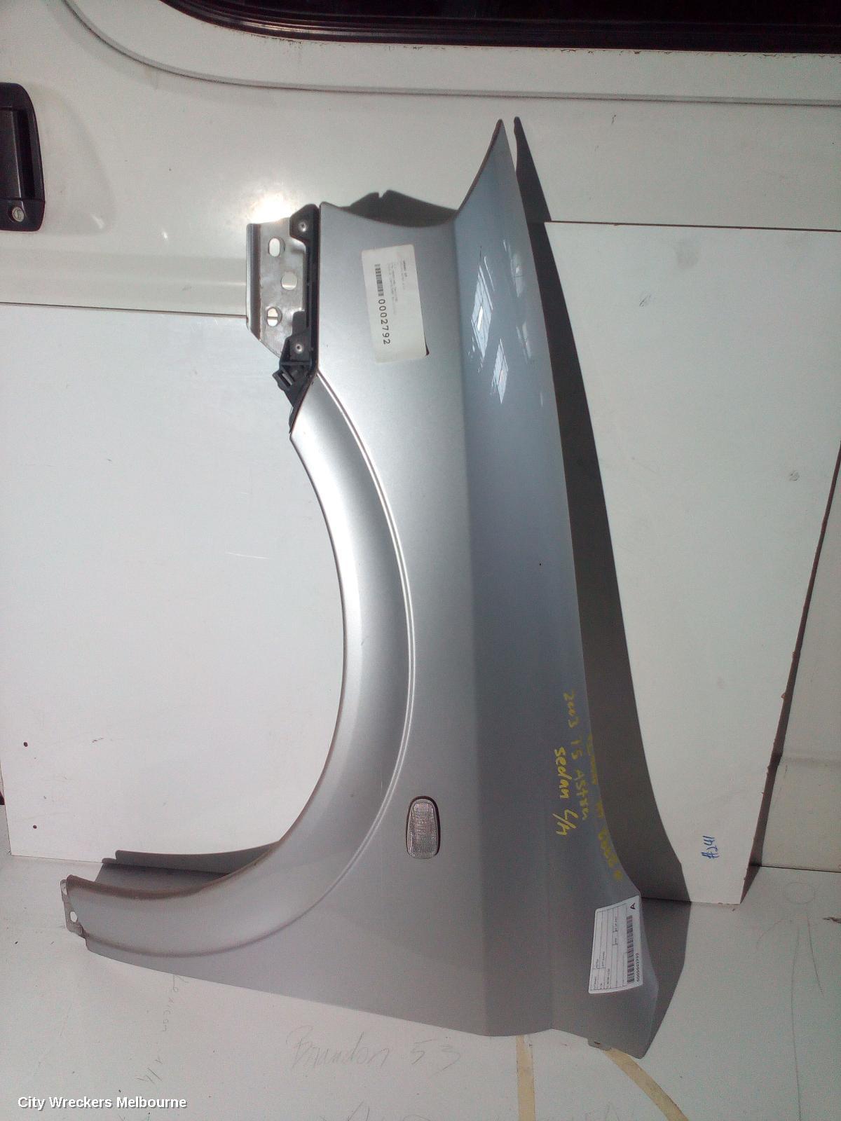 HOLDEN ASTRA LEFT GUARD, TS, 08/1998 - 10/2006 - Image 2
