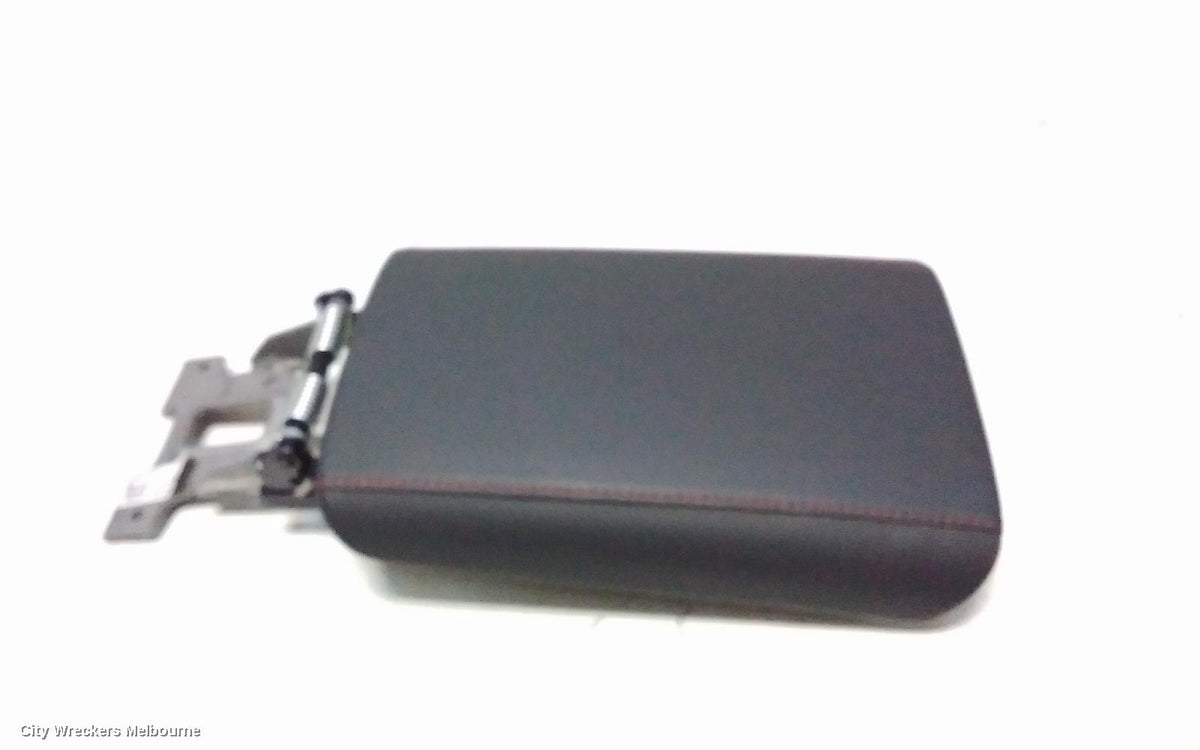 HYUNDAI TUCSON CONSOLE, NX4, CONSOLE LID ONLY, BLACK, W/ RED STITCHING, 02/2021 - 01/2024 - Image 1