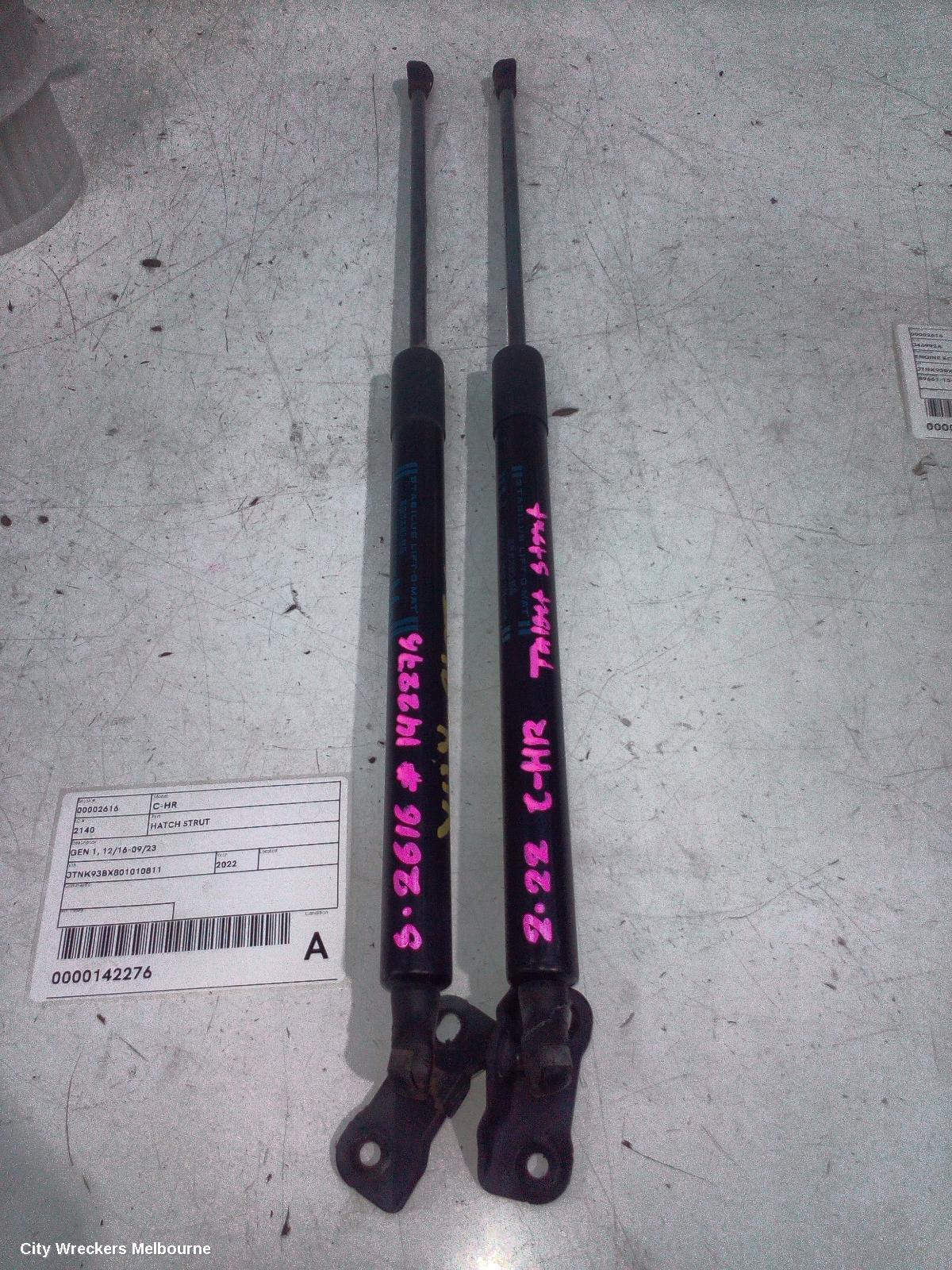 TOYOTA C-HR HATCH STRUT, GEN 1, 12/2016 - 09/2023 - Image 2