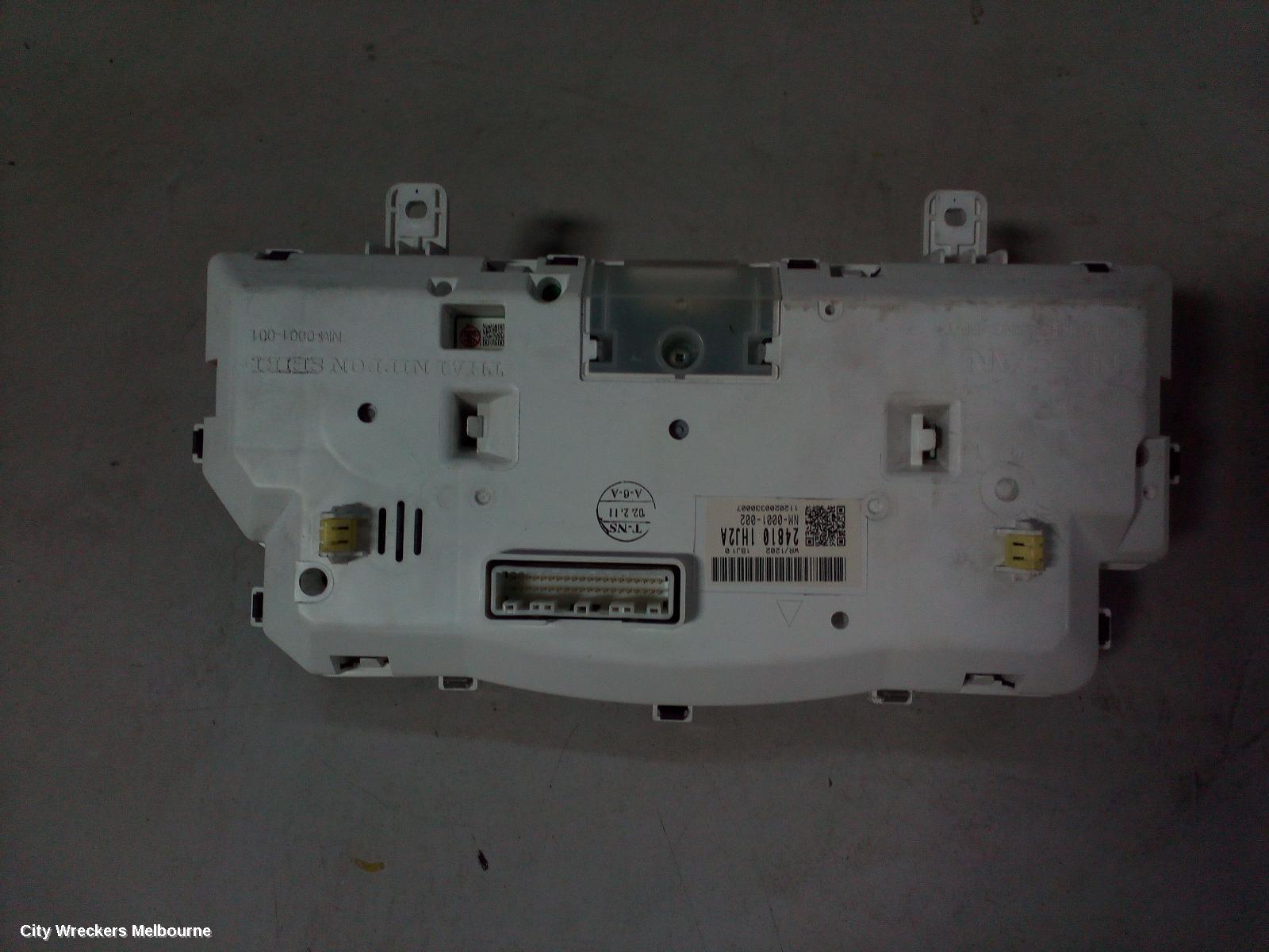NISSAN MICRA INSTRUMENT CLUSTER, AUTO T/M TYPE, K13, 11/2010 - 03/2015 - Image 2