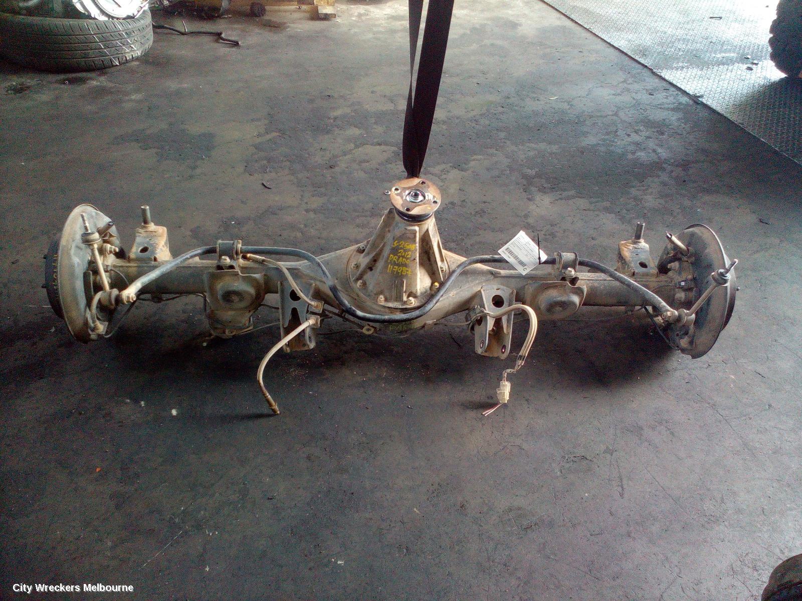TOYOTA PRADO REAR DIFF ASSEMBLY, 150 SERIES, 3.909 RATIO, NON DIFF LOCK TYPE, 08/2009 - 11/2023 - Image 2