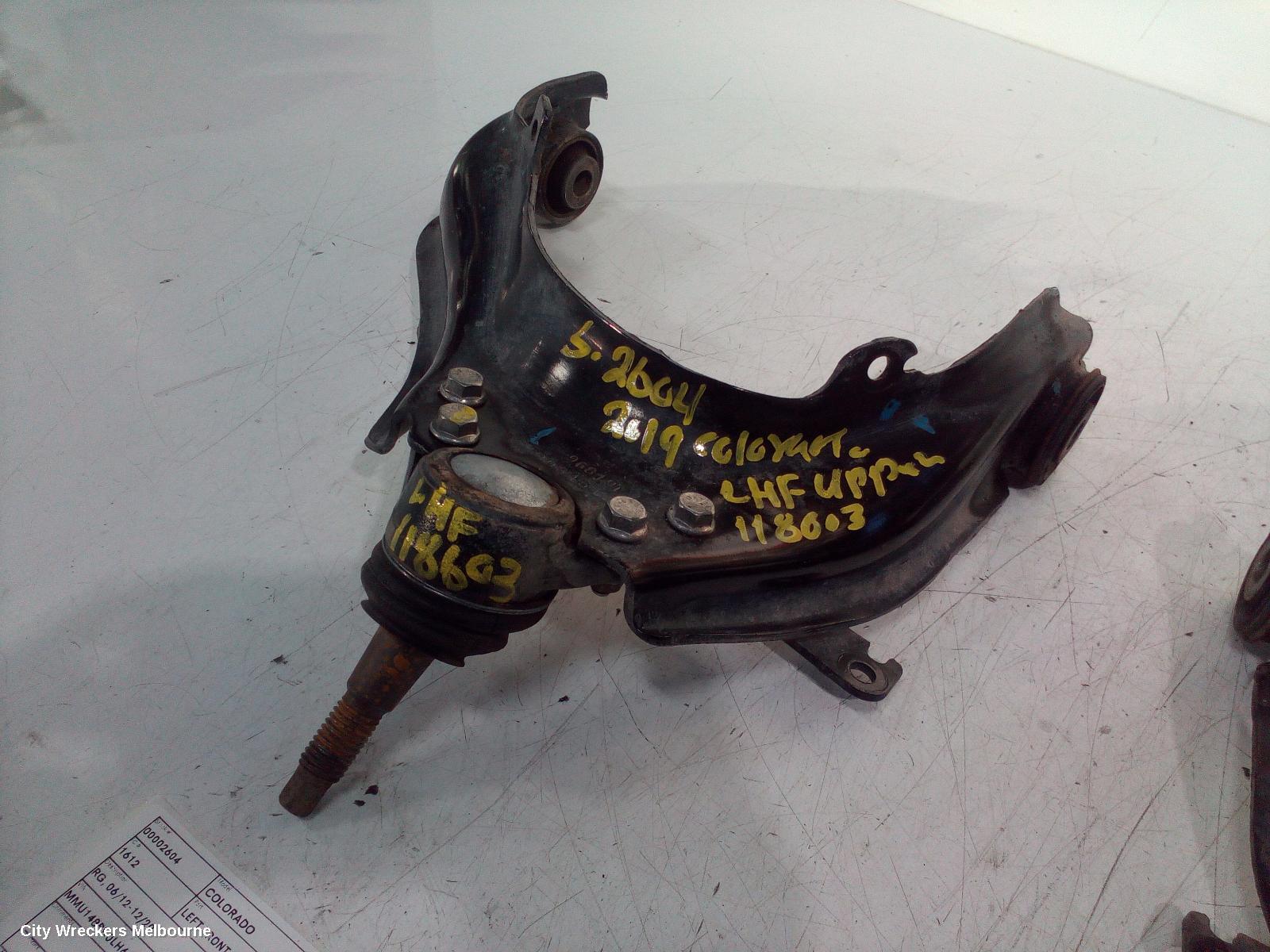 HOLDEN COLORADO LEFT FRONT UPPER CONTROL ARM, RG, 4WD, 06/2012 - 12/2020 - Image 2