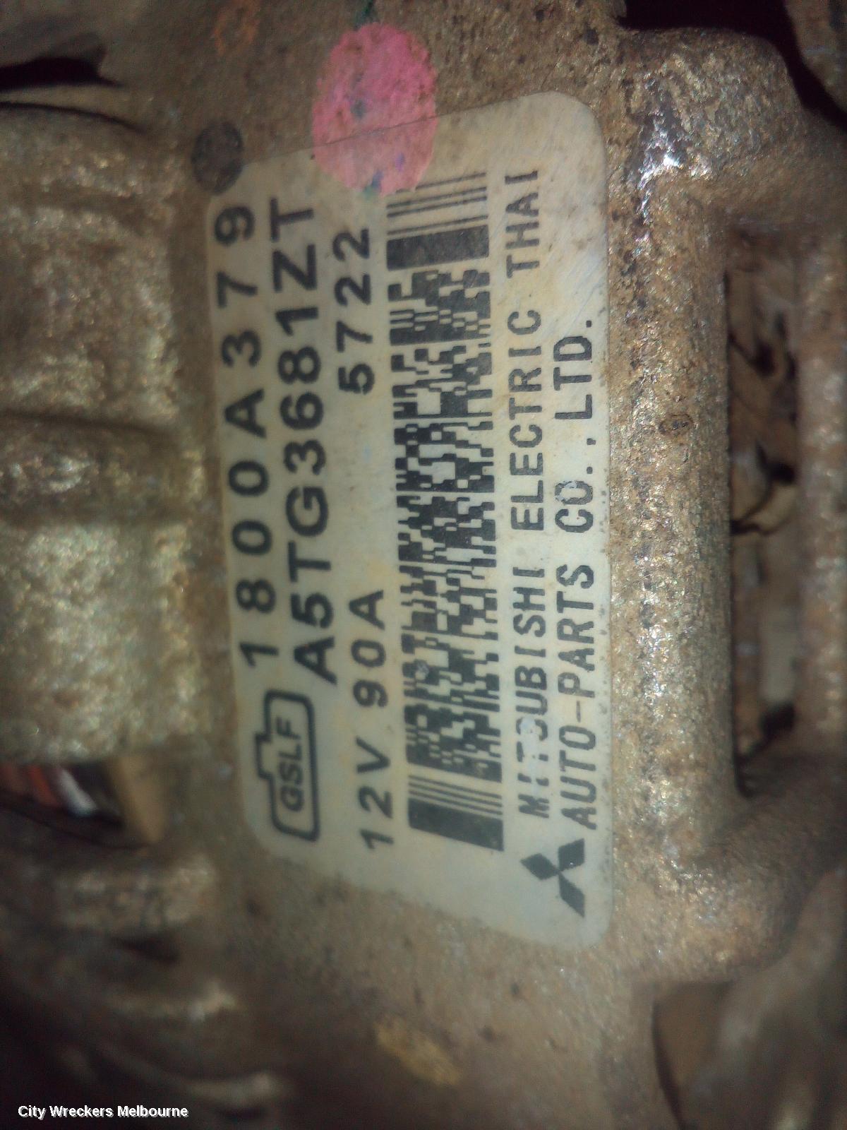 MITSUBISHI TRITON ALTERNATOR, DIESEL, 2.4, 4N15, MQ-MR, 04/2015 ONWARDS - Image 2