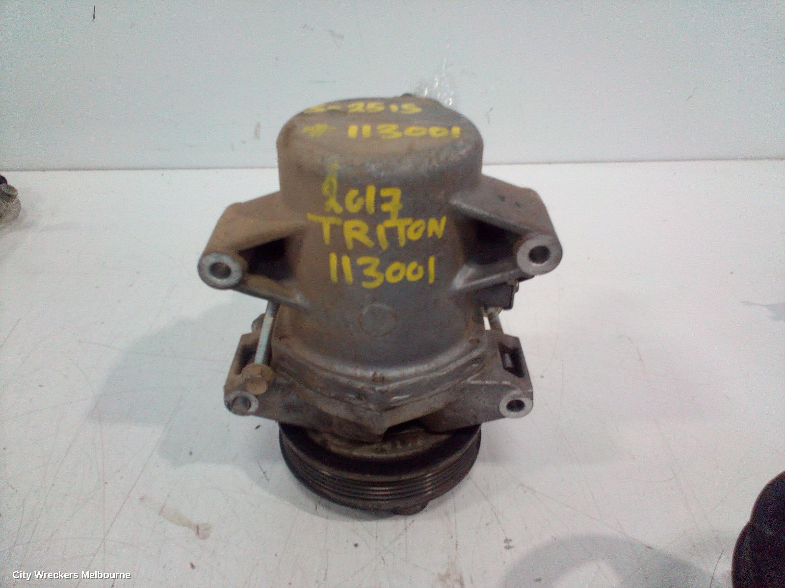 MITSUBISHI TRITON A/C COMPRESSOR, MQ-MR, 2.4, 4N15, DIESEL, 03/2015 ONWARDS - Image 1
