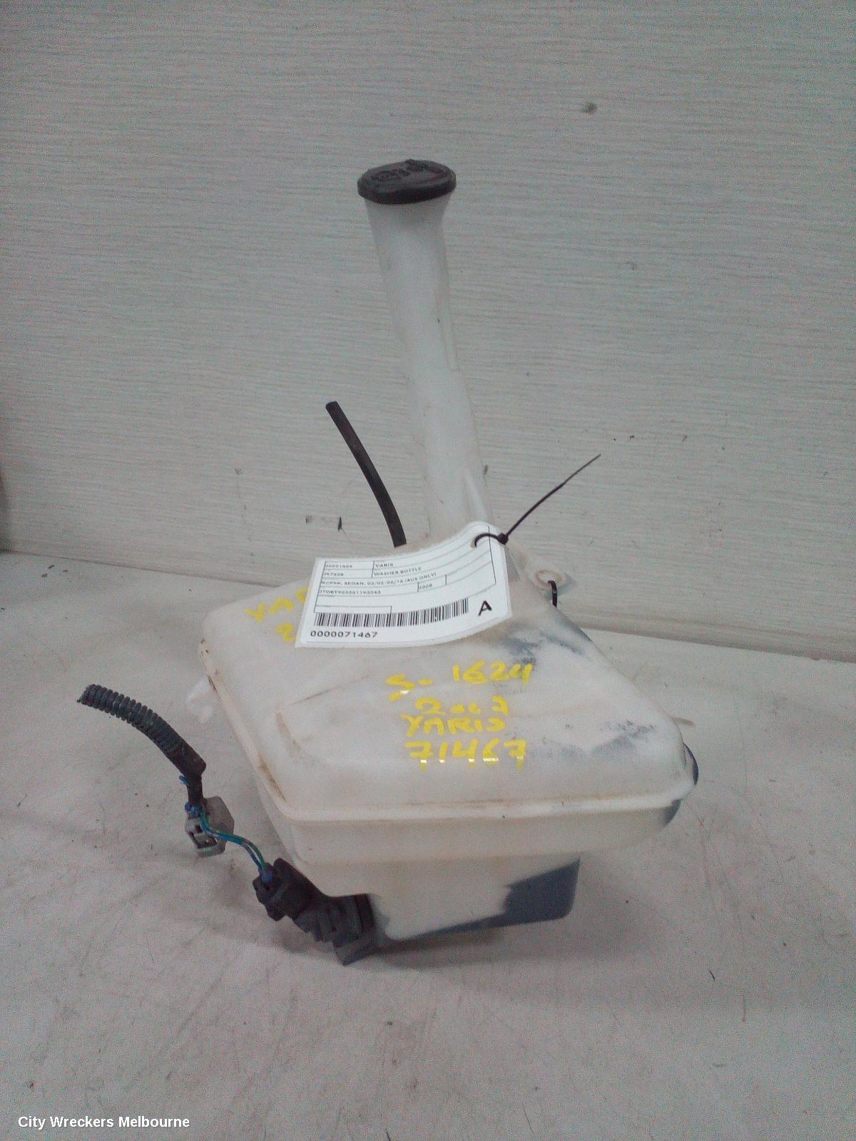 TOYOTA YARIS WASHER BOTTLE, NCP9#, SEDAN, 03/2006 - 06/2016 (AUS ONLY) - Image 1