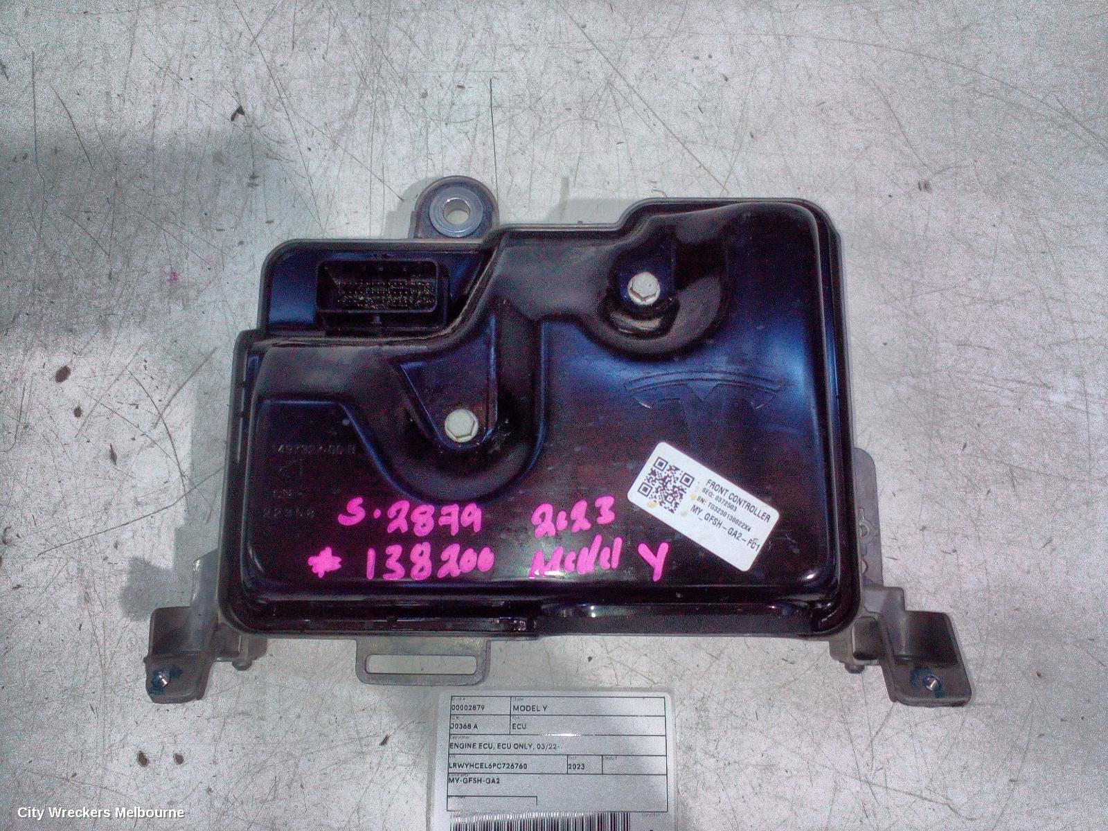 TESLA MODEL Y ECU, ENGINE ECU, ECU ONLY, 03/2022 ONWARDS - Image 2