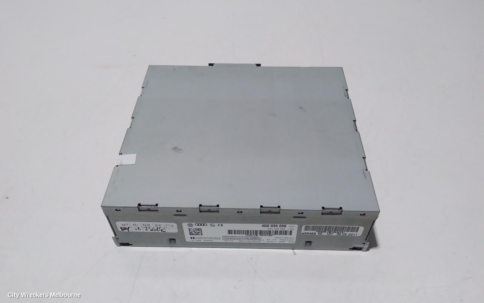 AUDI A6 RADIO/CD/DVD/SAT/TV, MULTIMEDIA UNIT, 4G/C7, 07/2011 - 06/2018 - Image 1