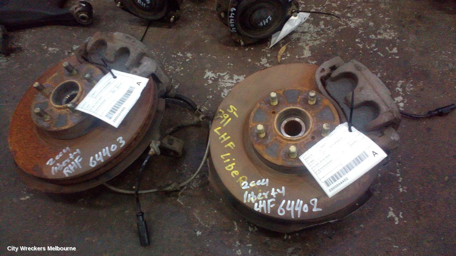 SUBARU LIBERTY RIGHT FRONT HUB ASSEMBLY, 4TH GEN, 09/2003 - 08/2009 - Image 2