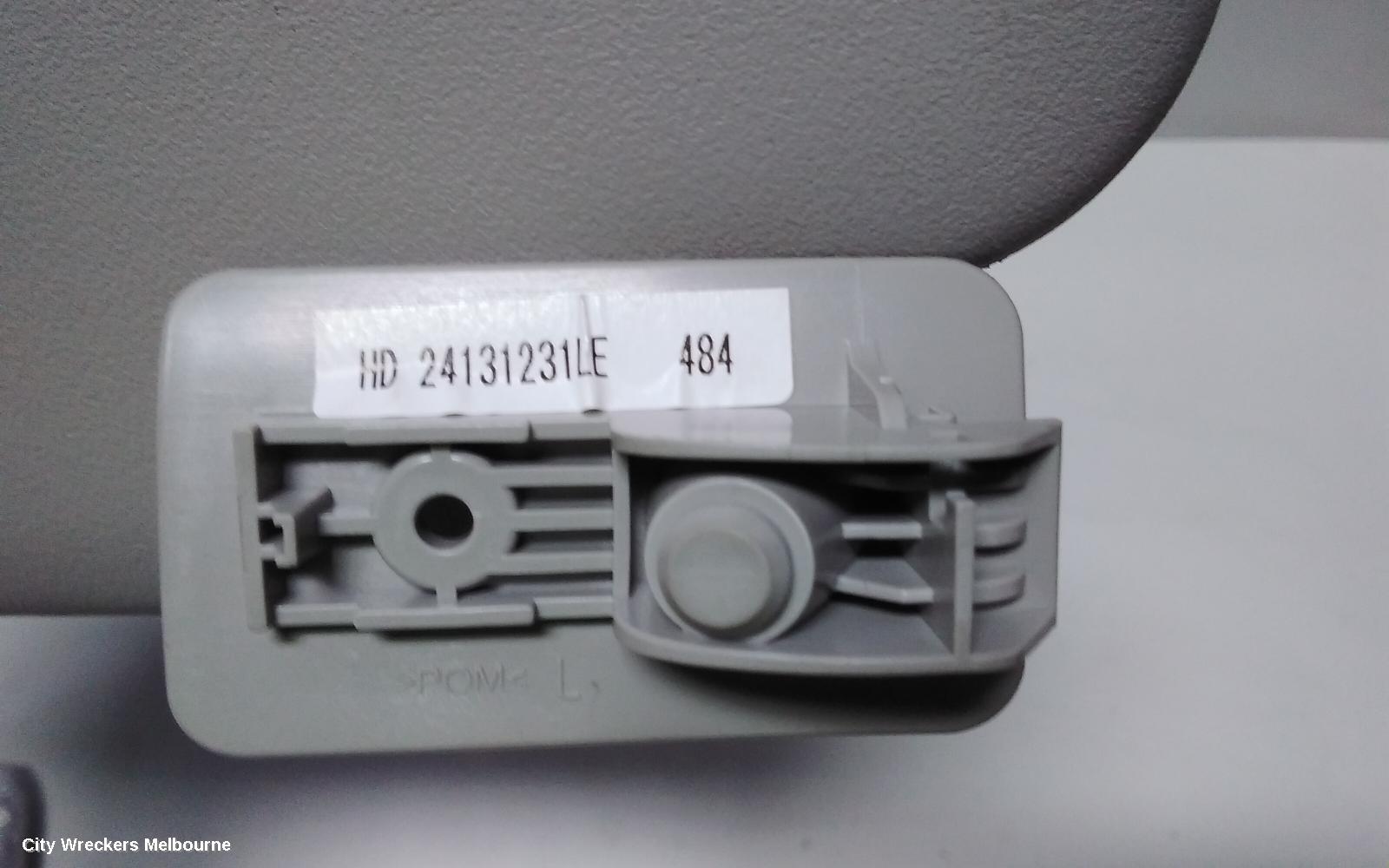 HOLDEN COMMODORE SUNVISOR, VF, LH SIDE, LIGHT GREY, 05/2013 - 12/2017 - Image 3