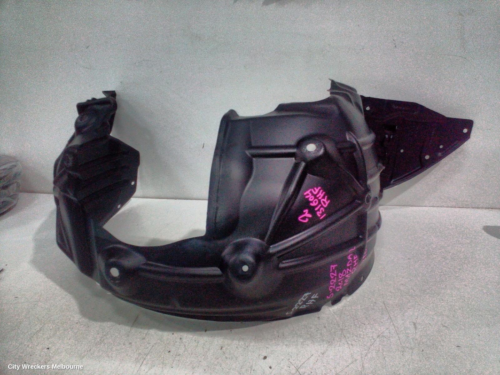 MAZDA 2 RIGHT GUARD LINER, DJ/DL, FRONT, 09/2014 ONWARDS - Image 1