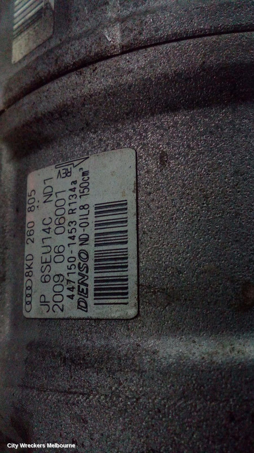 AUDI A4 A/C COMPRESSOR, B8 8K (A4), 2.0, PETROL, 02/2008 - 06/2012 - Image 2