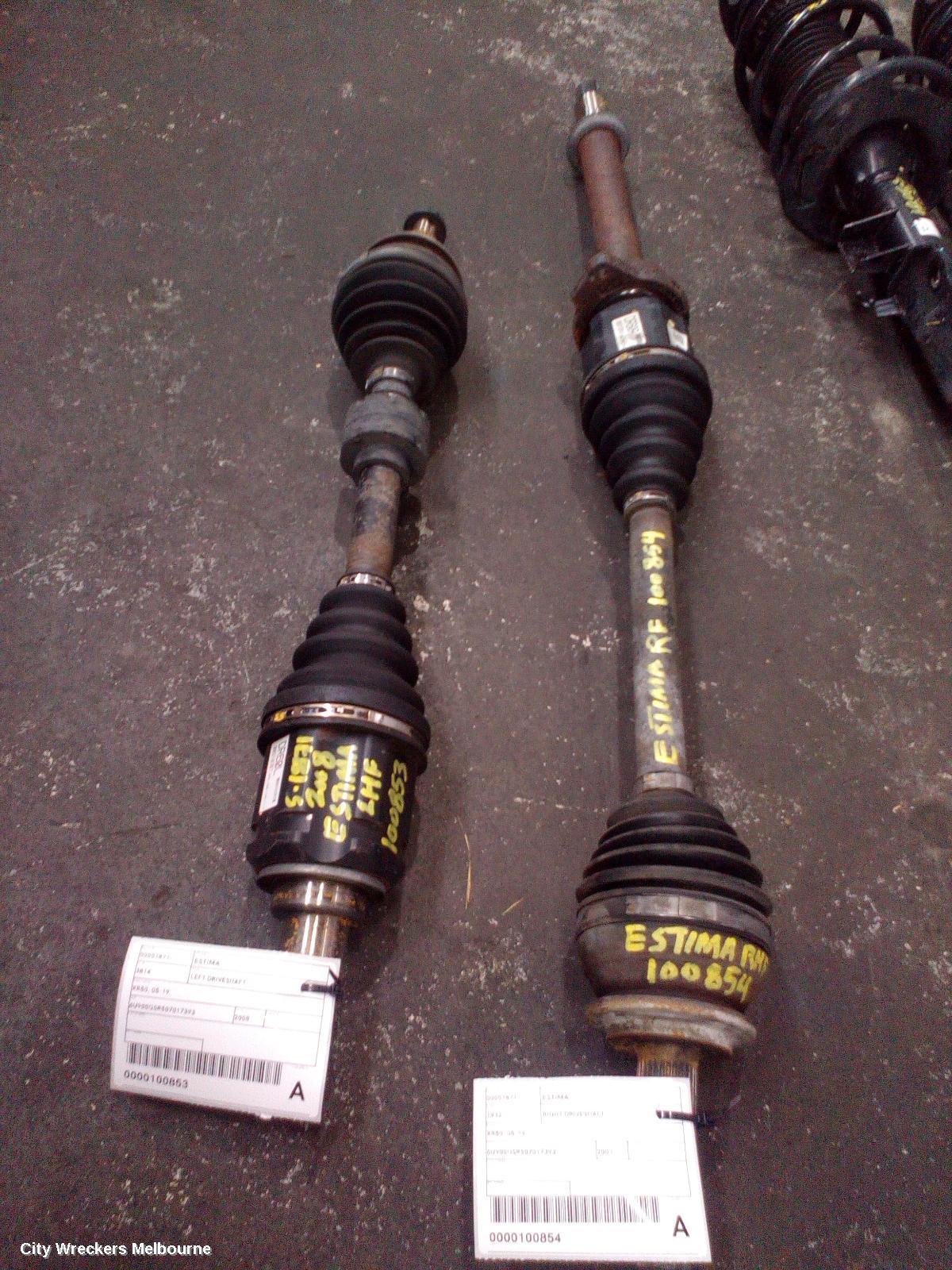 TOYOTA ESTIMA LEFT DRIVESHAFT, XR50, 05-19 - Image 3