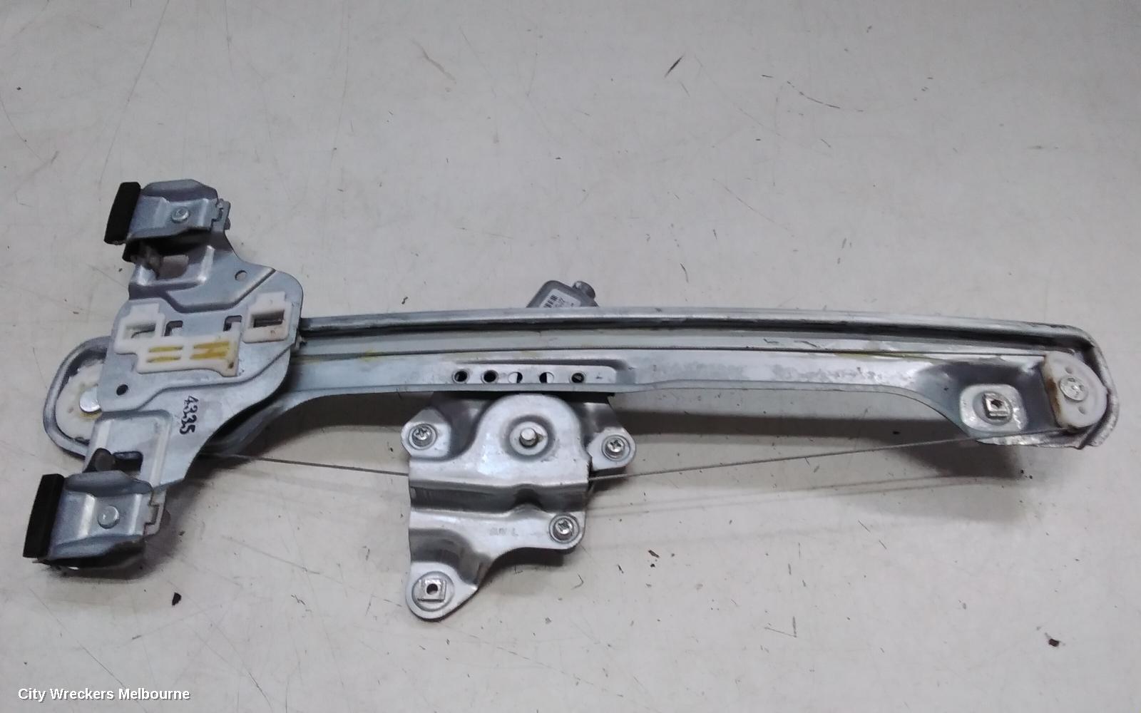HOLDEN TRAX LEFT REAR WND REG/MOTOR, TJ SERIES, DOOR REG ASSY (REG AND MOTOR), 08/2013 - 12/2020 - Image 2