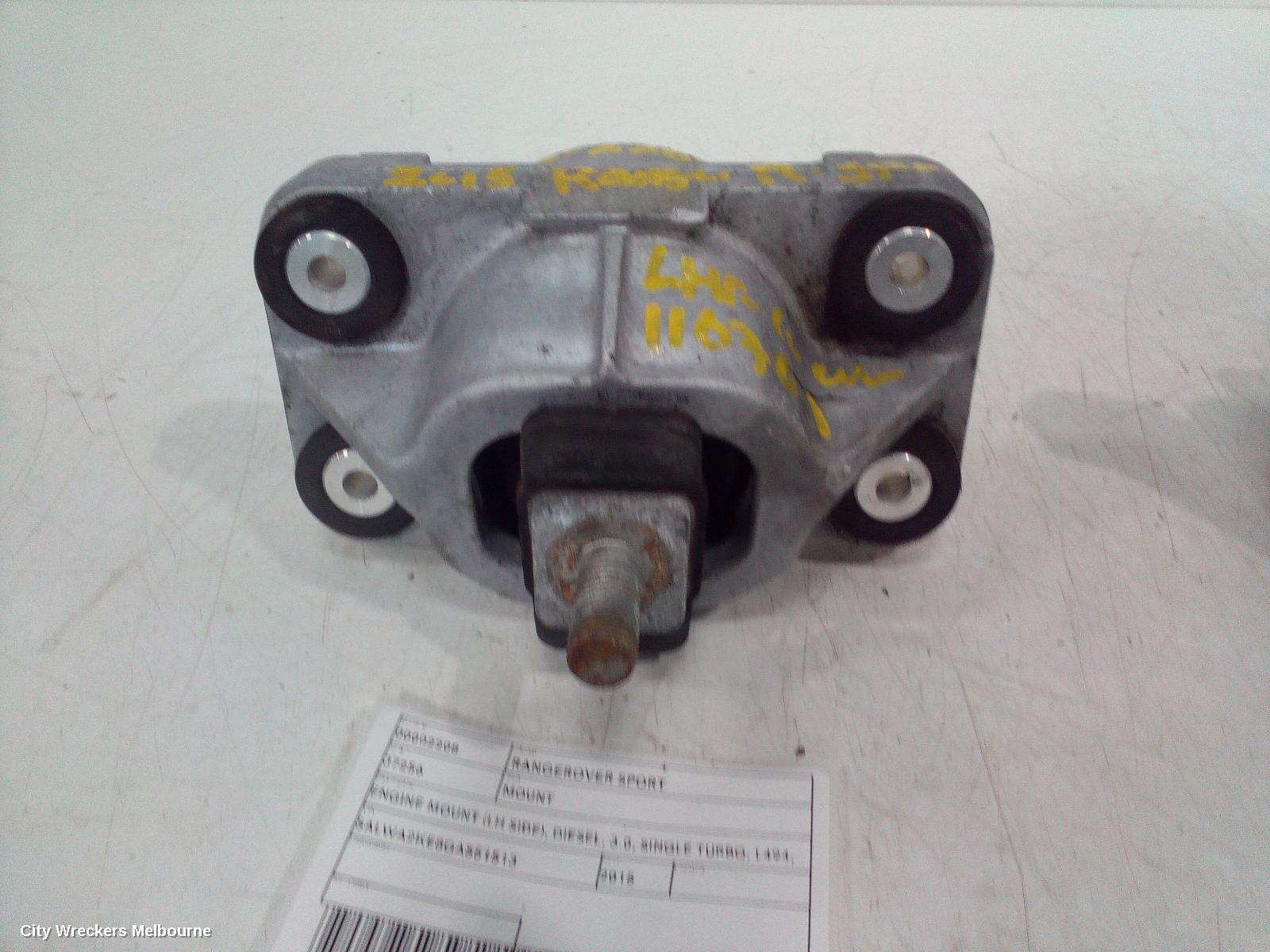 LAND ROVER RANGEROVER SPORT MOUNT, ENGINE MOUNT (LH SIDE), DIESEL, 3.0, SINGLE TURBO, L494, 06/2013 - 04/2022 - Image 2