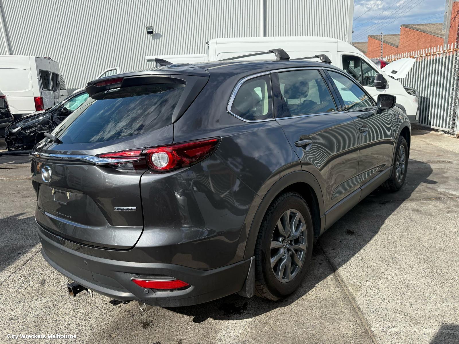 MAZDA CX9 HEATER/AC CONTROLS, FRONT, THREE ZONE CLIMATE CONTROL, HEATED NON VENTILATED SEAT TYPE, TN48, TC, 07/2016 - 12/2024 - Image 3