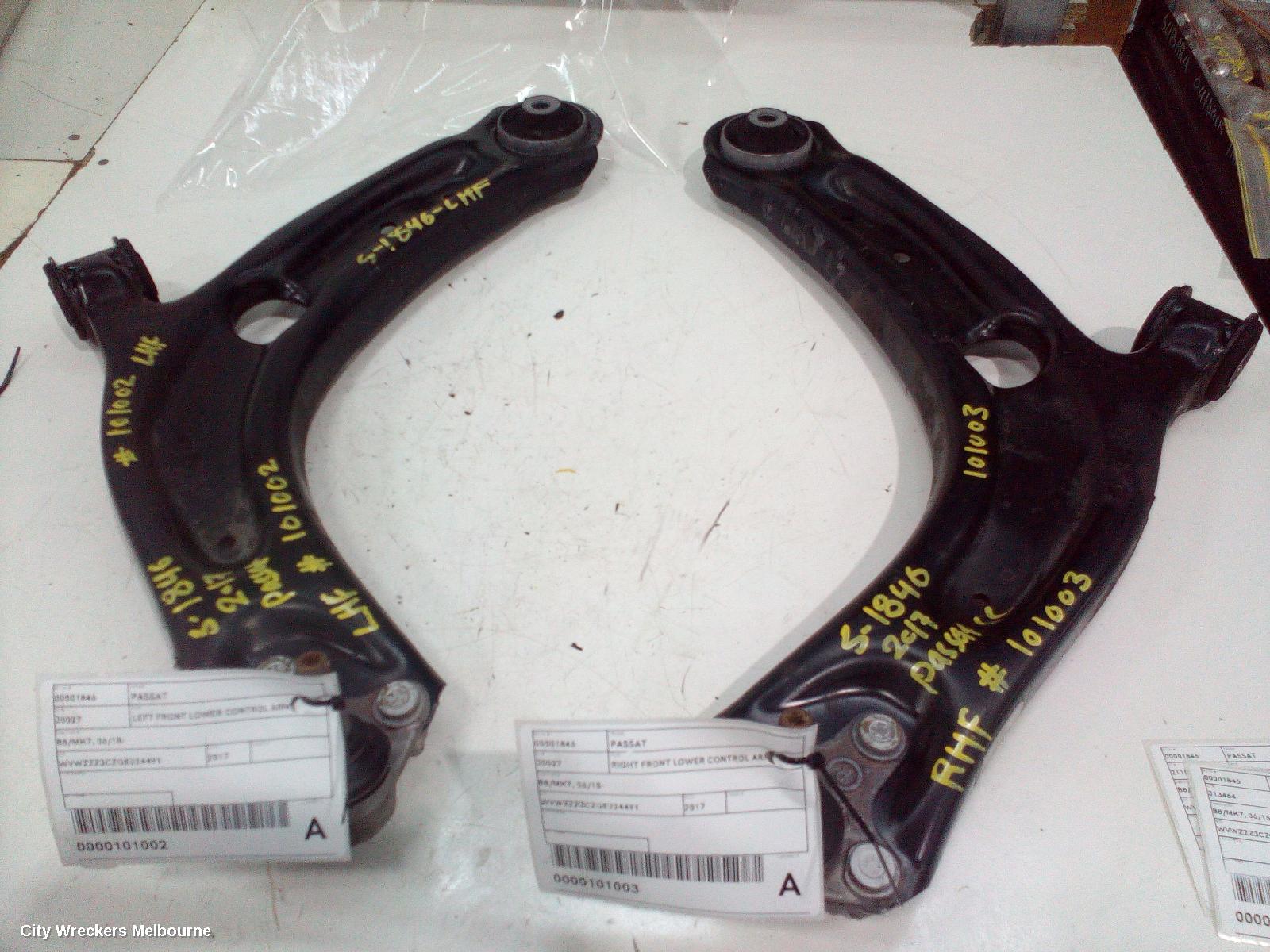 VOLKSWAGEN PASSAT RIGHT FRONT LOWER CONTROL ARM, B8/MK7, 06/2015 ONWARDS - Image 3