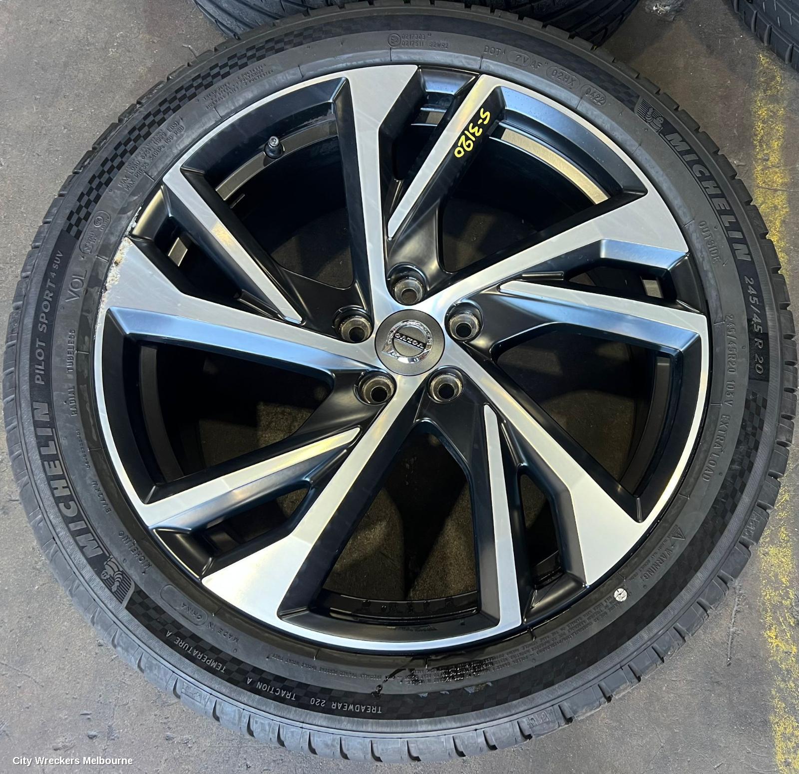 VOLVO XC40 WHEEL MAG, FACTORY, 20X8IN, 5 Y SPOKE, 06/2022 ONWARDS - Image 3