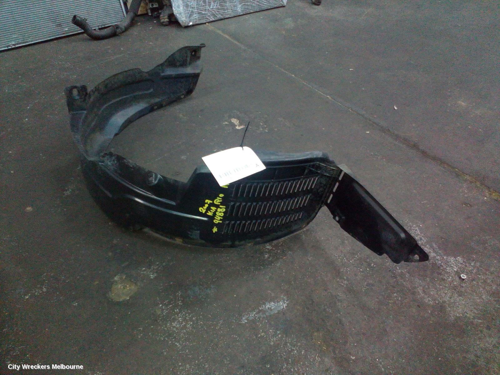 KIA RIO RIGHT GUARD LINER, FRONT, JB, 08/2005 - 07/2009 - Image 2