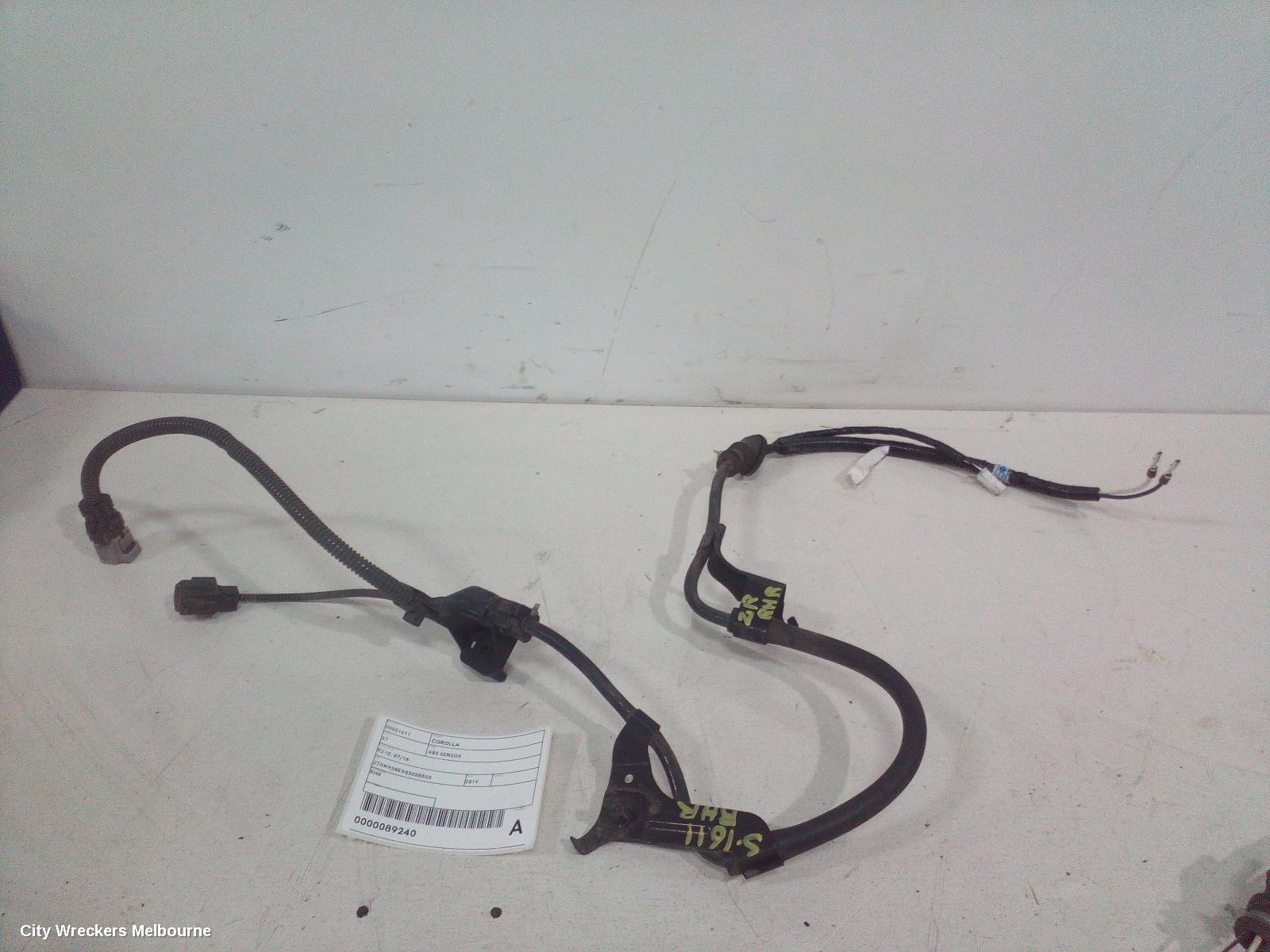 TOYOTA COROLLA ABS SENSOR, RH REAR, E210, 07/2018 ONWARDS - Image 1