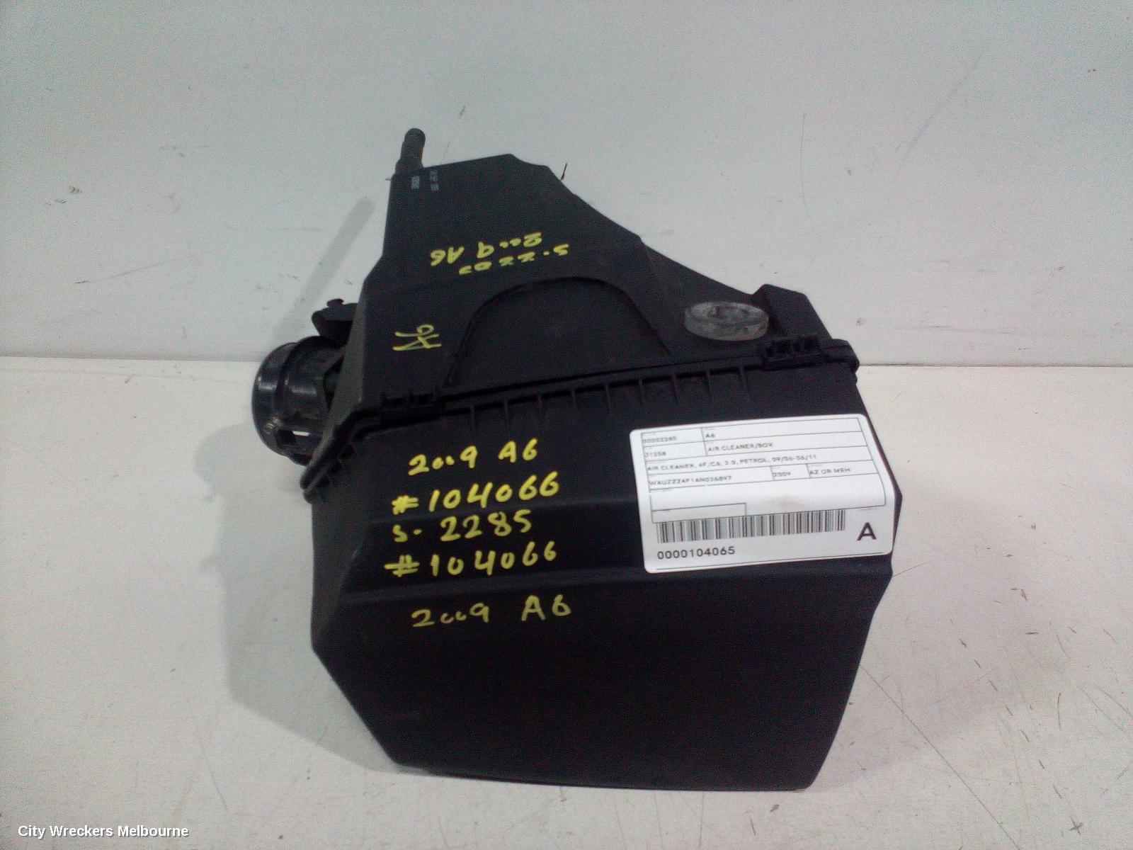 AUDI A6 AIR CLEANER/BOX, AIR CLEANER, 4F/C6, 2.0, PETROL, 09/2006 - 06/2011 - Image 2