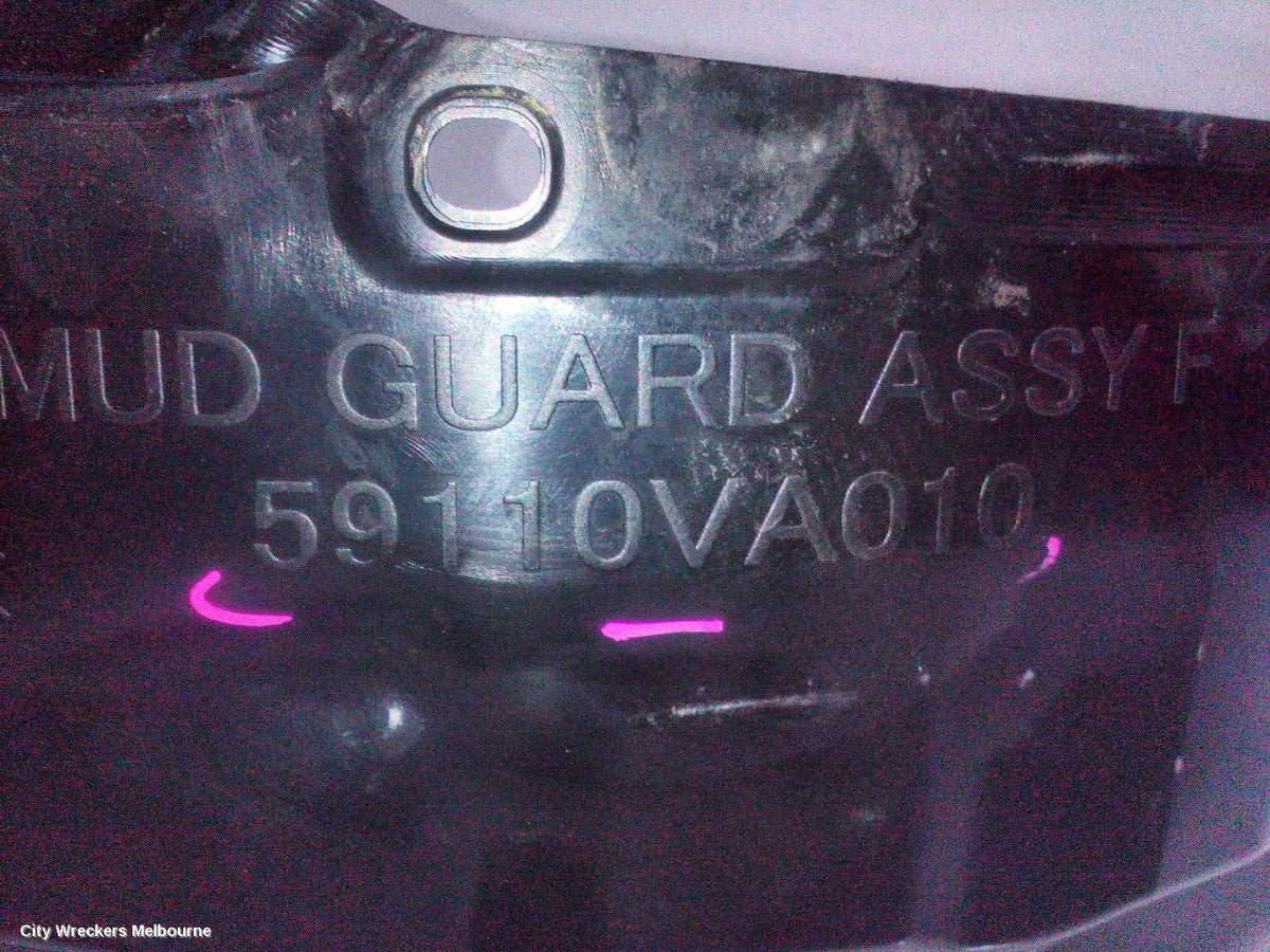 SUBARU LEVORG LEFT GUARD LINER, V1, 05/2016 - 12/2020 - Image 3