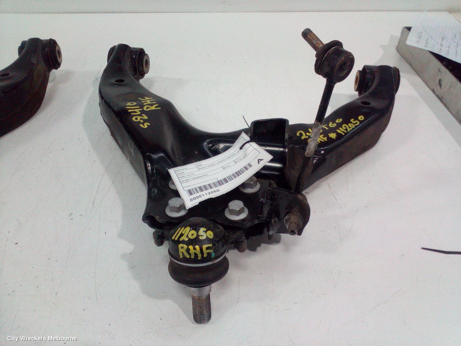 LDV T60 RIGHT FRONT LOWER CONTROL ARM, SK8C, 07/2017 - 07/2021 - Image 2