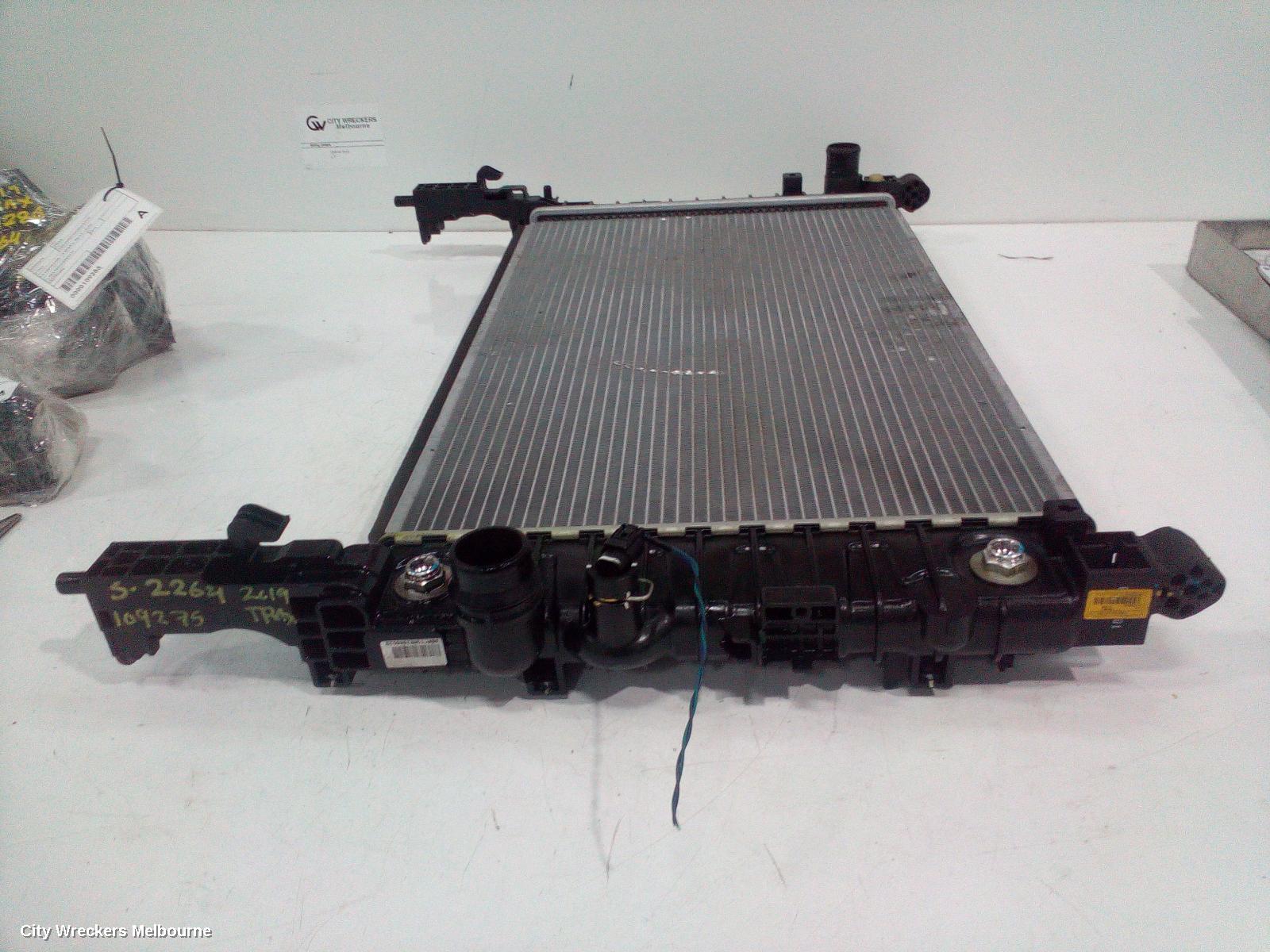 HOLDEN TRAX RADIATOR, AUTO, 1.4, TJ SERIES, 08/2013 - 12/2020 - Image 1