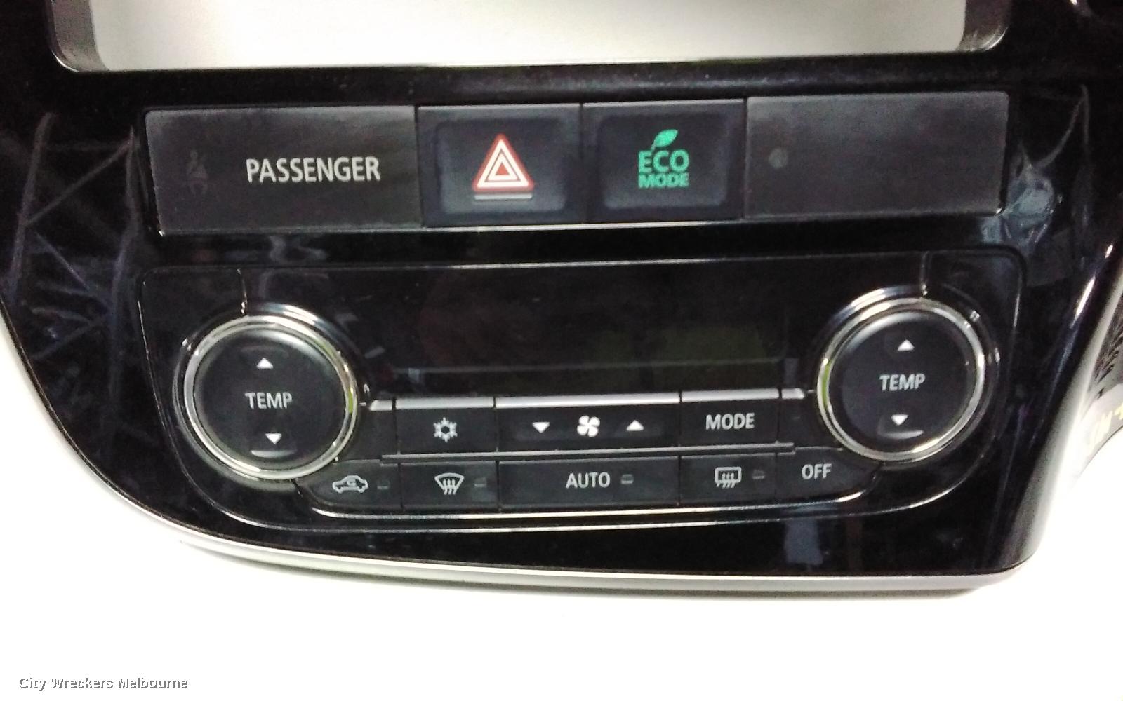 MITSUBISHI OUTLANDER HEATER/AC CONTROLS, DUAL ZONE CLIMATE CONTROL TYPE, ZJ-ZL, 10/2012 ONWARDS - Image 2
