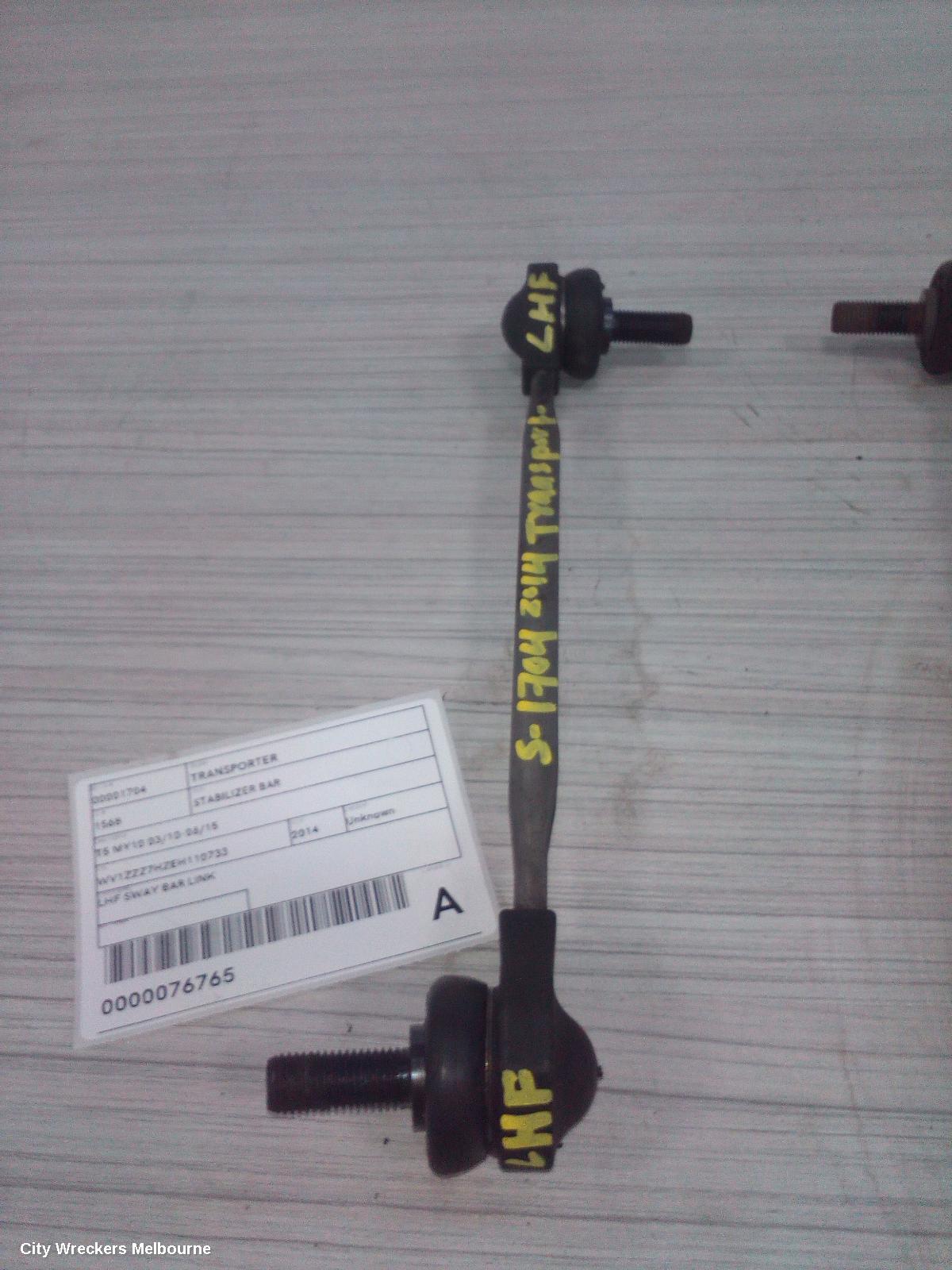 VOLKSWAGEN TRANSPORTER STABILISER BAR, T5 MY10 03/2010 - 06/2015 - Image 1