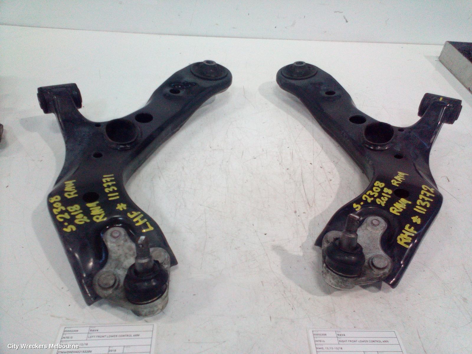 TOYOTA RAV4 RIGHT FRONT LOWER CONTROL ARM, XA40, 12/2012 - 12/2018 - Image 3